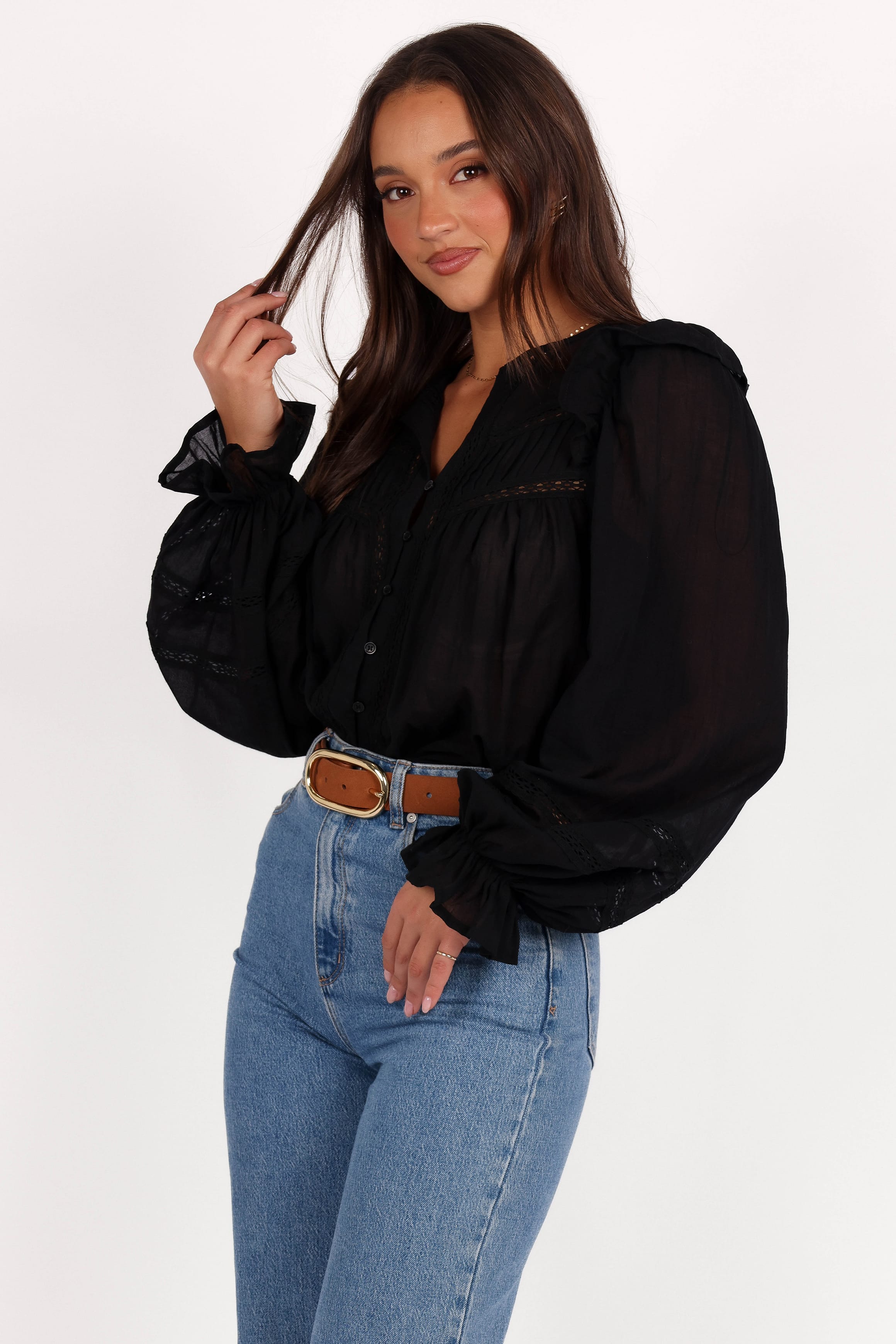 TOPS Emelia Top - Black