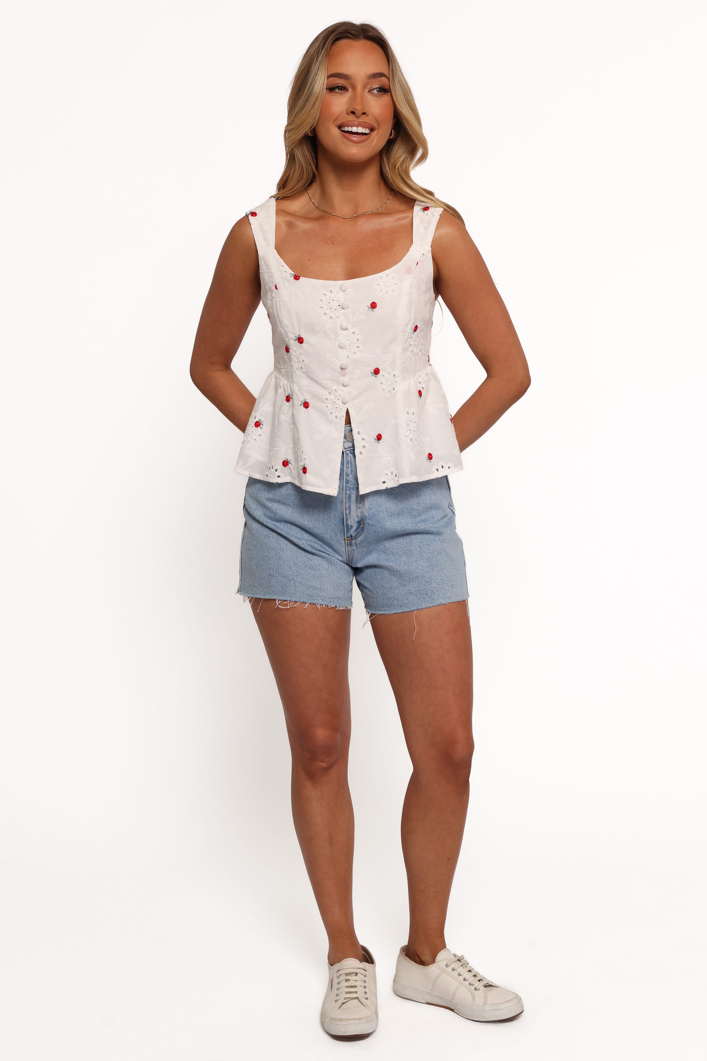 TOPS Estelle Top - White