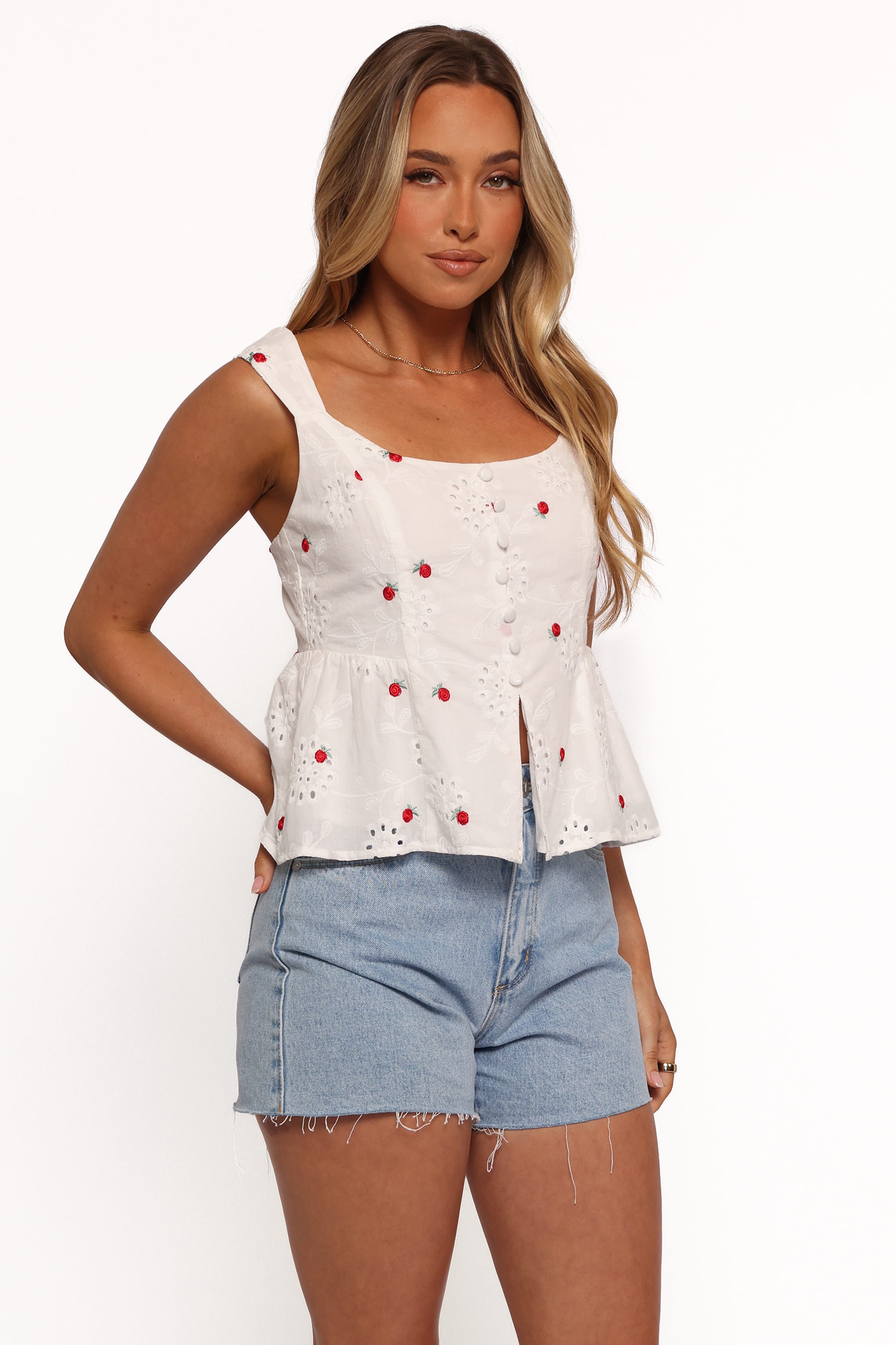 TOPS Estelle Top - White