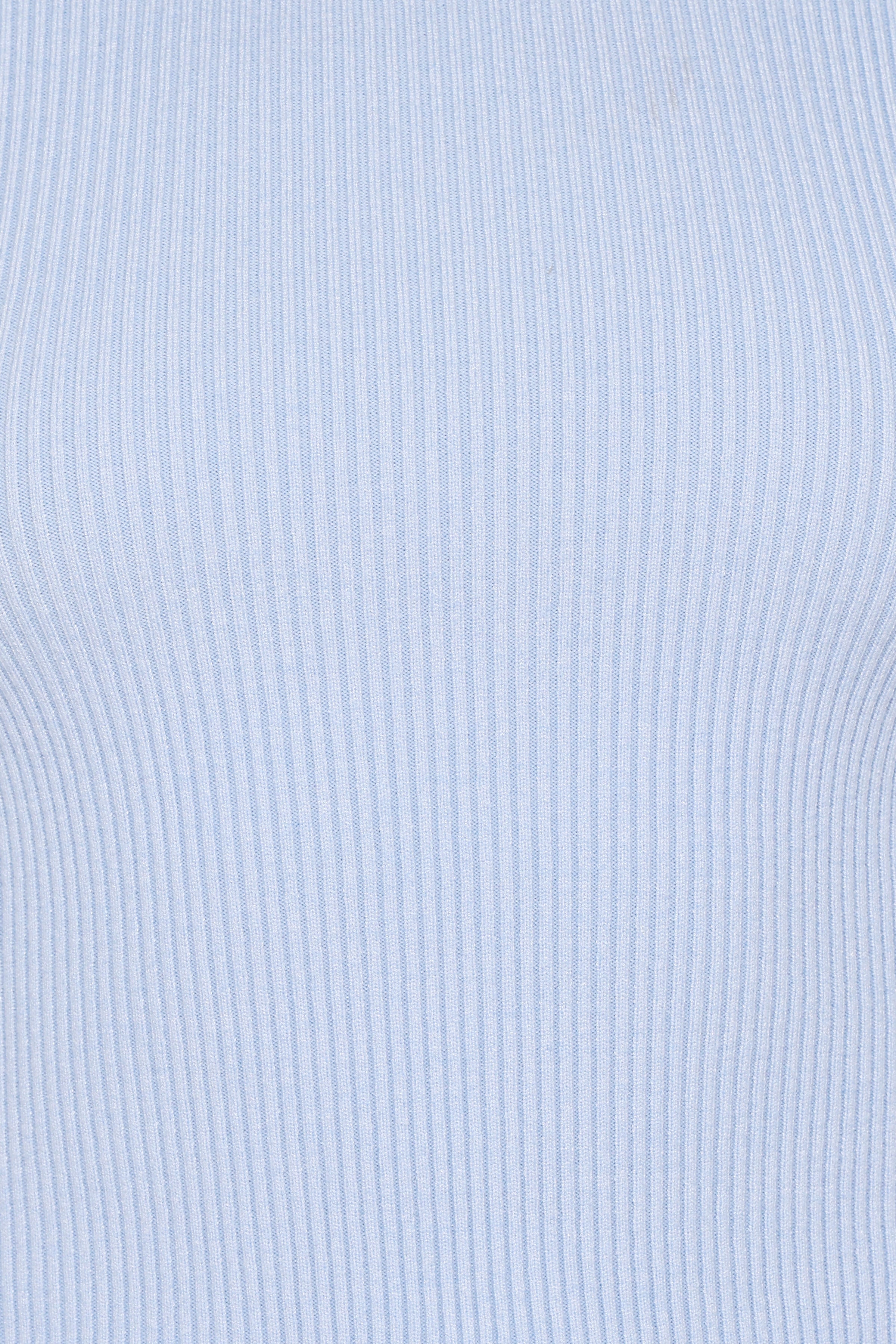 TOPS Fiana Knitted Top - Ice Blue