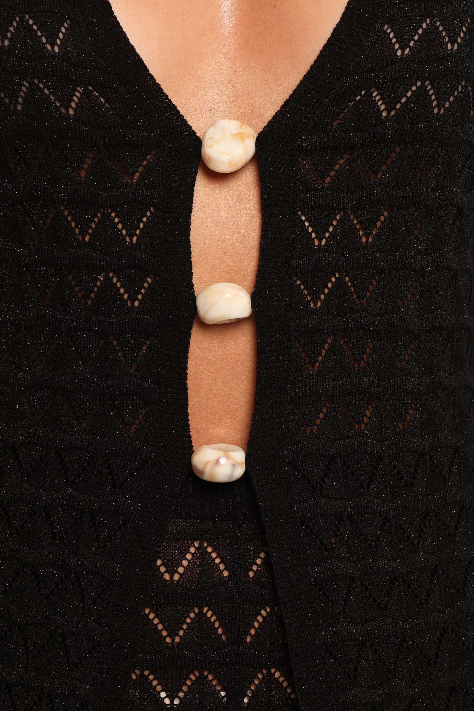 TOPS Fiore Top - Black