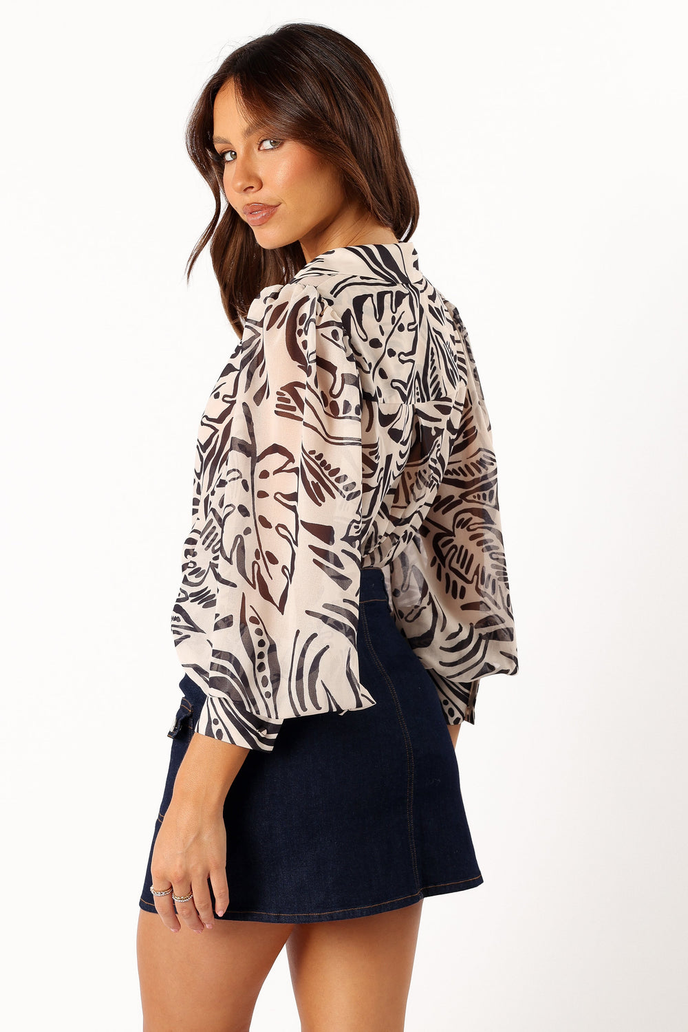 Collective Tops - Fleetwood Blouse - Santino Print sixth image