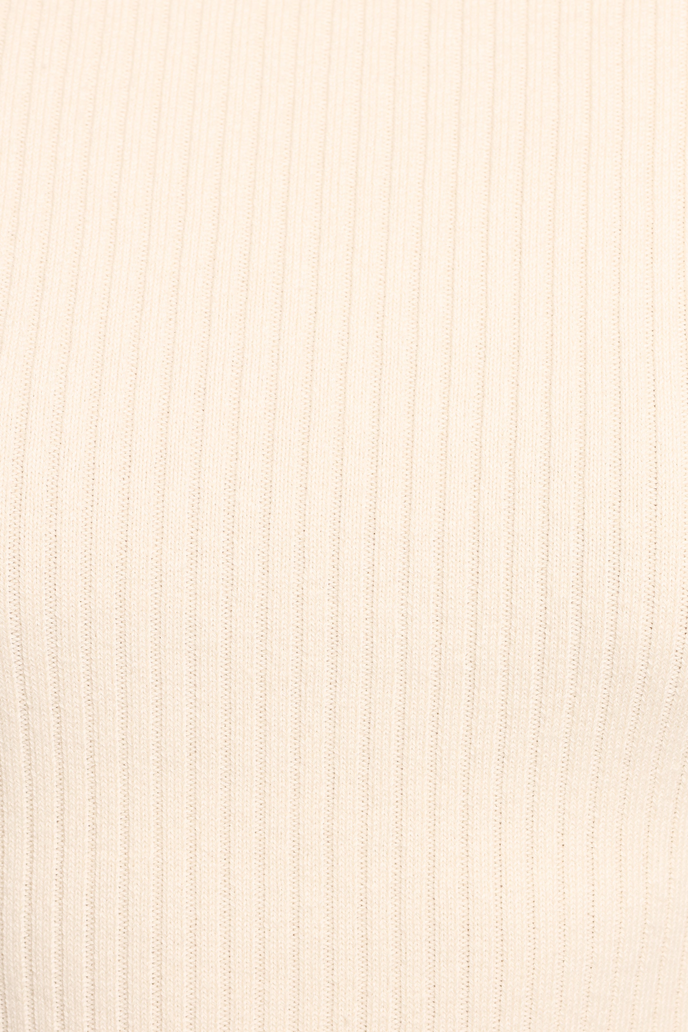 TOPS Fleur Ribbed Knit Top - Cream