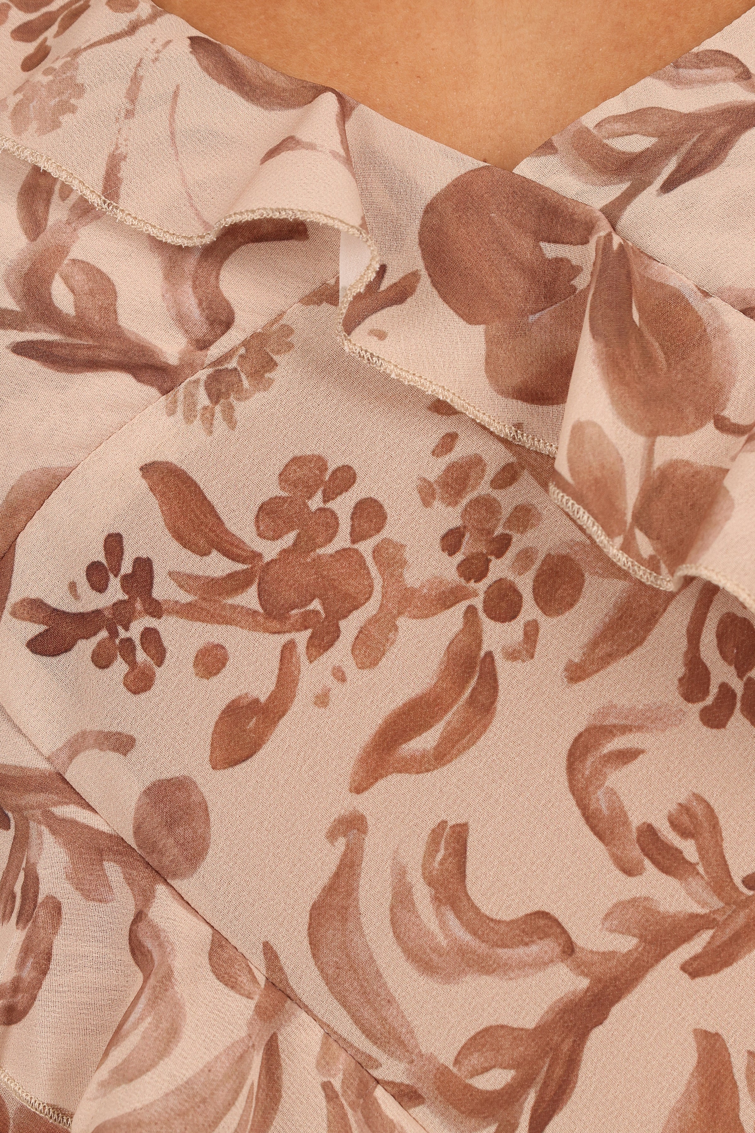 TOPS Gabrielle Ruffle Top - Wild Orchid