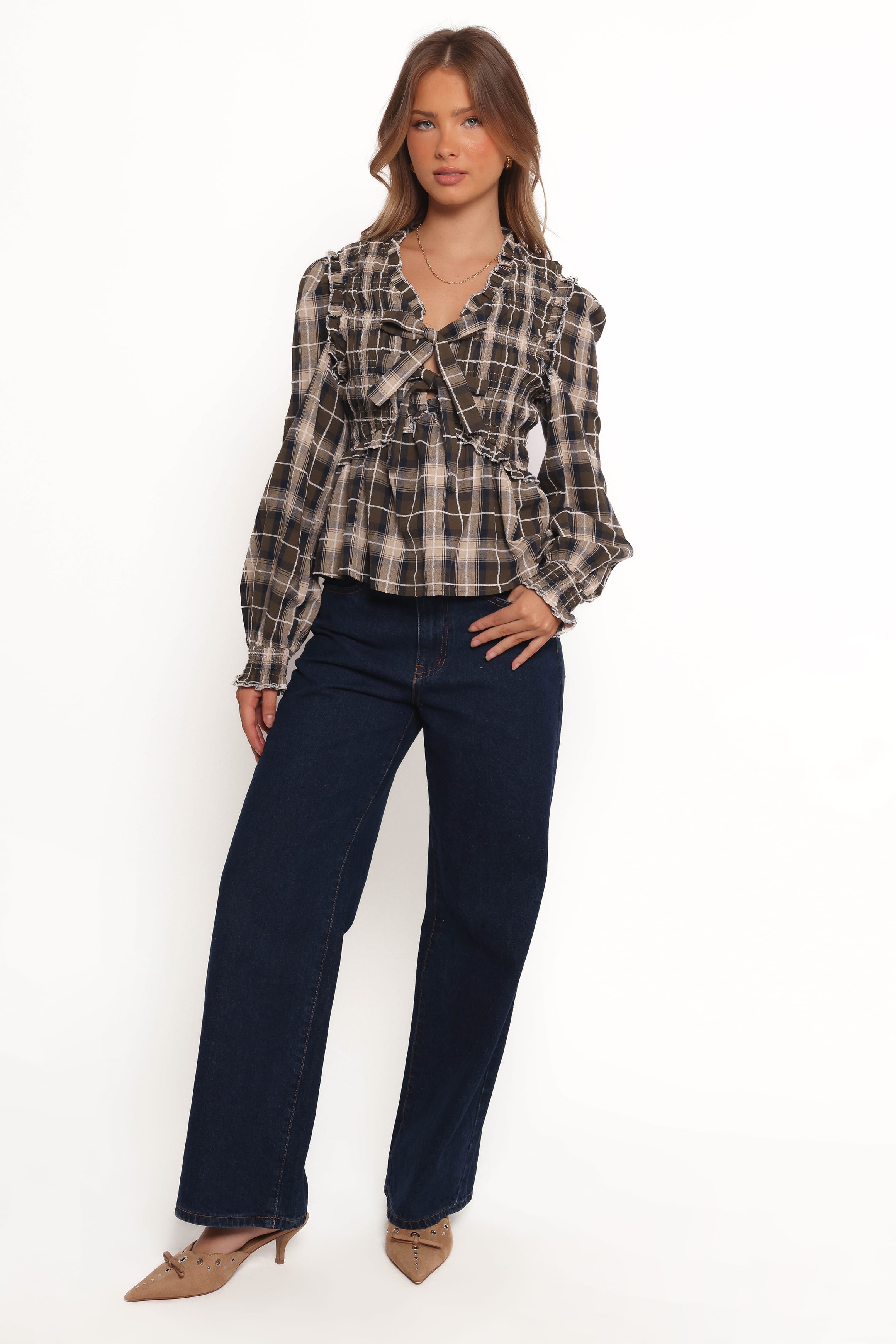 TOPS Grayson Top - Olive