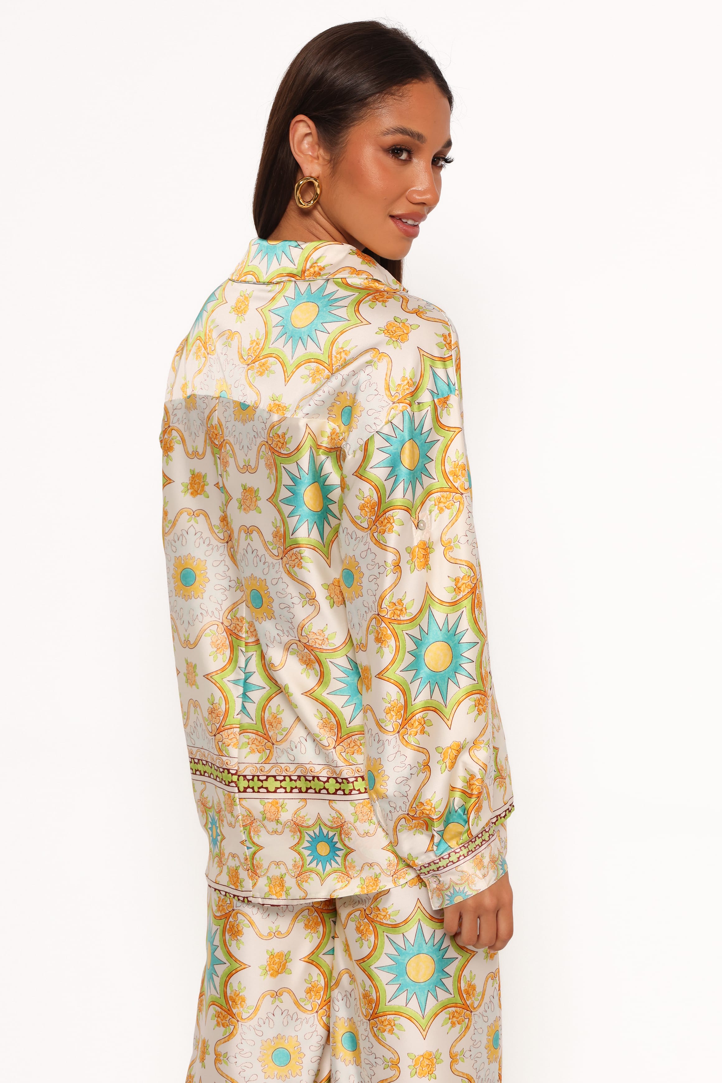 TOPS Gretel Shirt - White Multi
