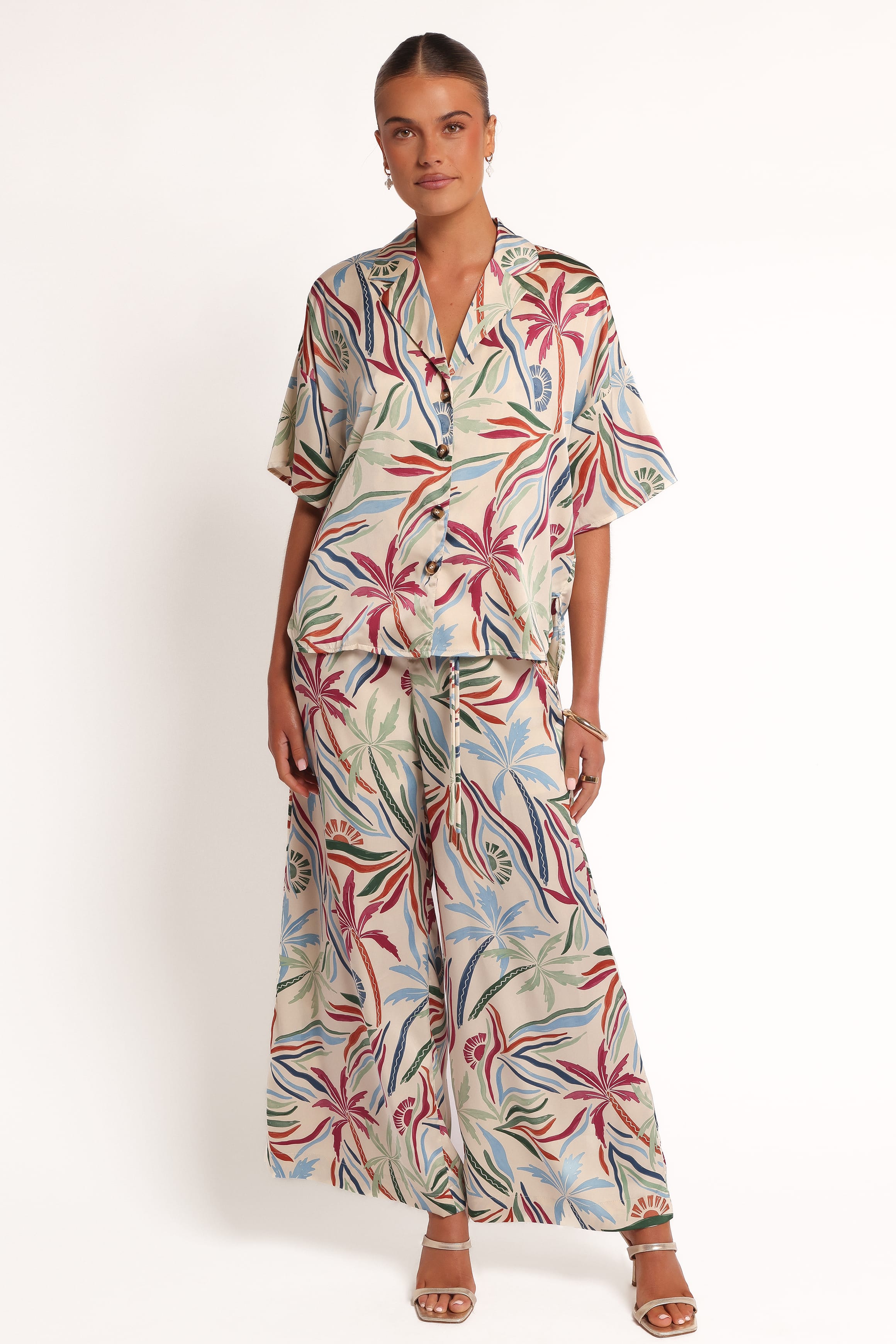 TOPS Illoura Short Sleeve Shirt - Tahitian Tide