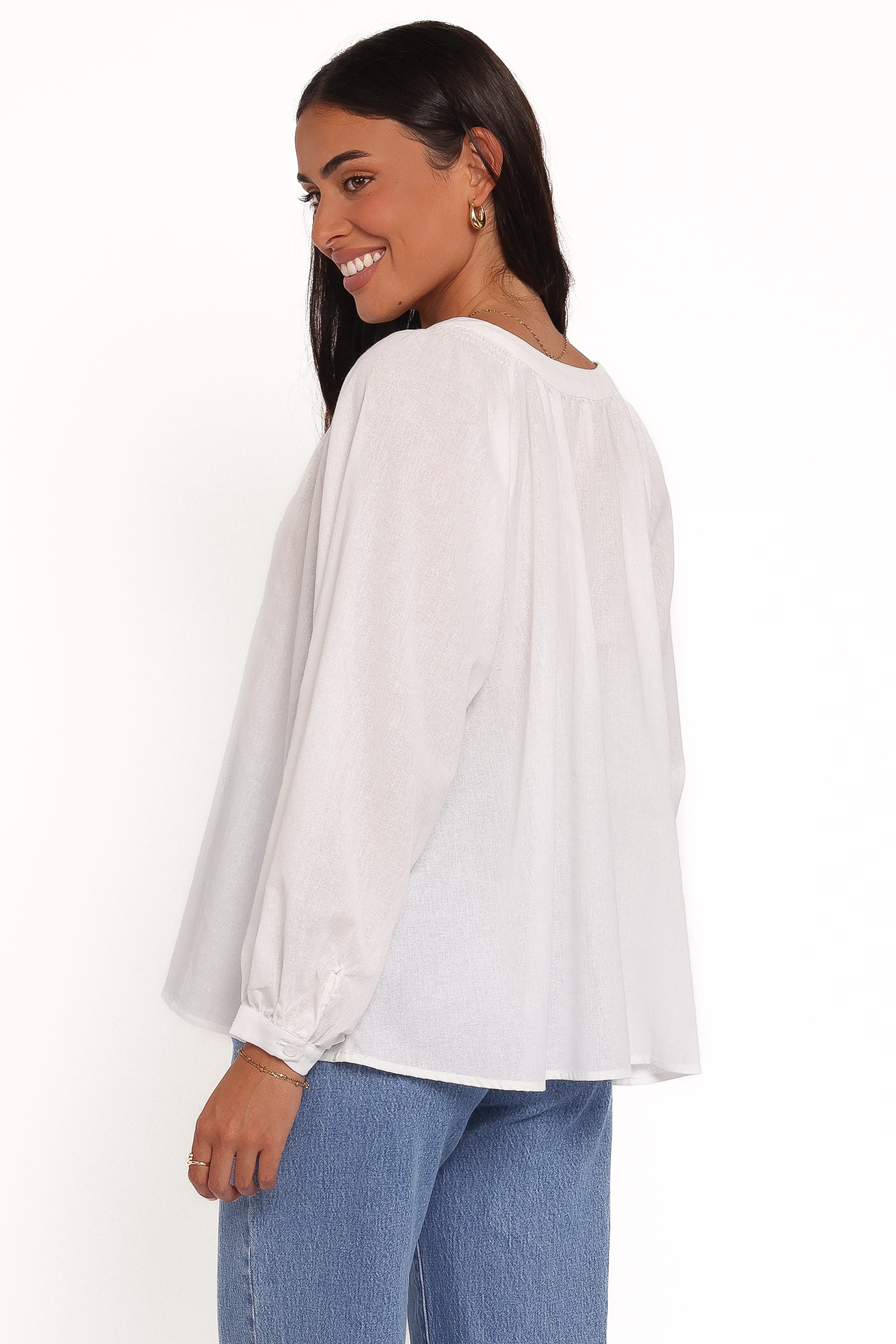 TOPS Irisa Shirt - White