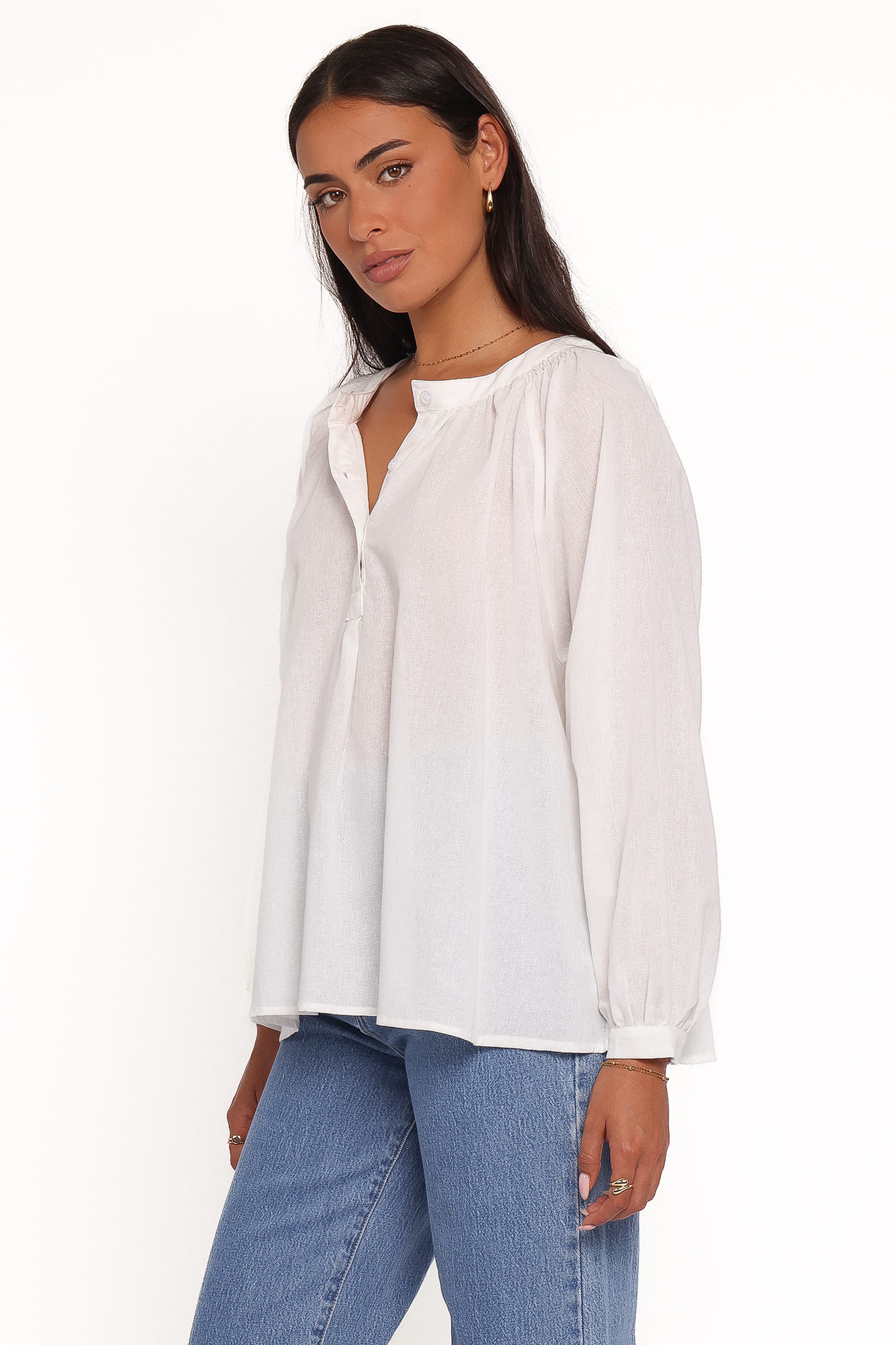 TOPS Irisa Shirt - White