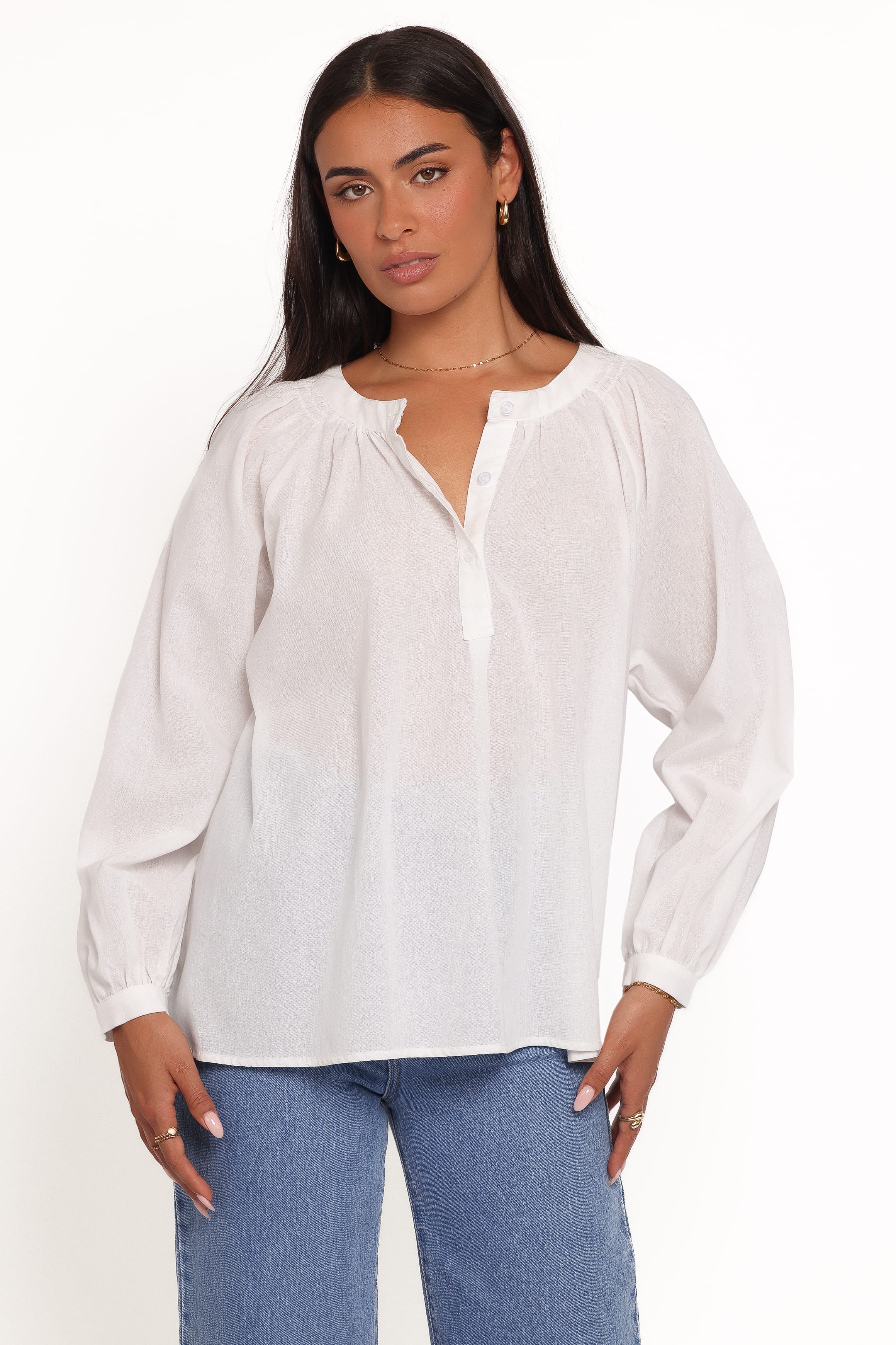 TOPS Irisa Shirt - White