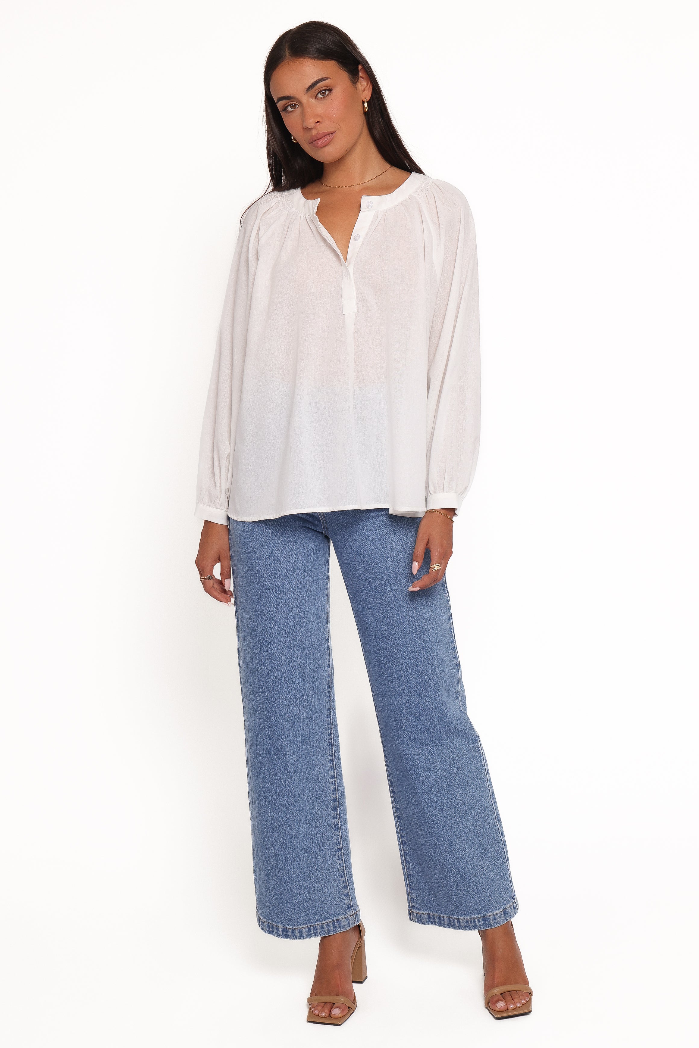 TOPS Irisa Shirt - White