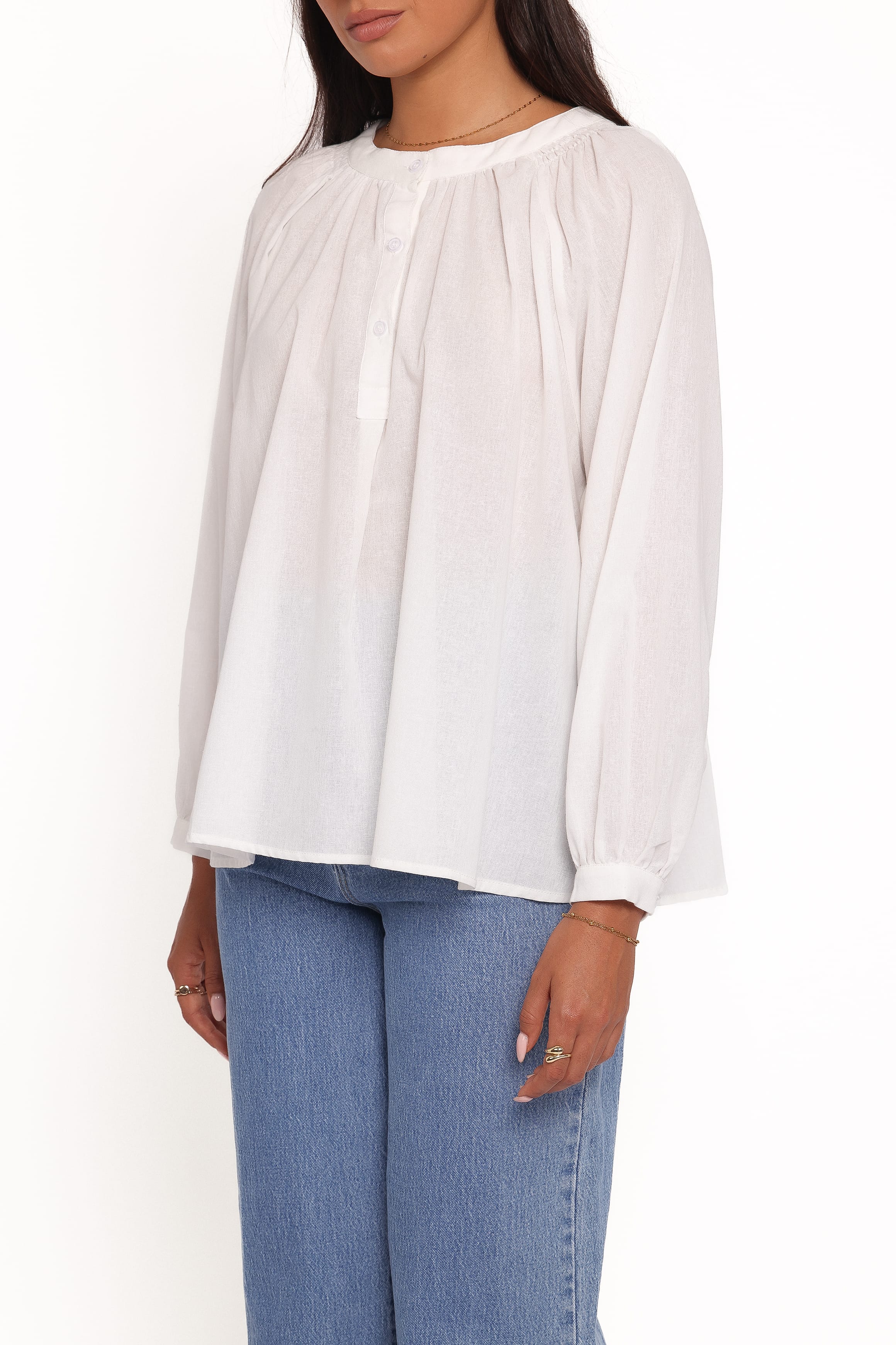 TOPS Irisa Shirt - White