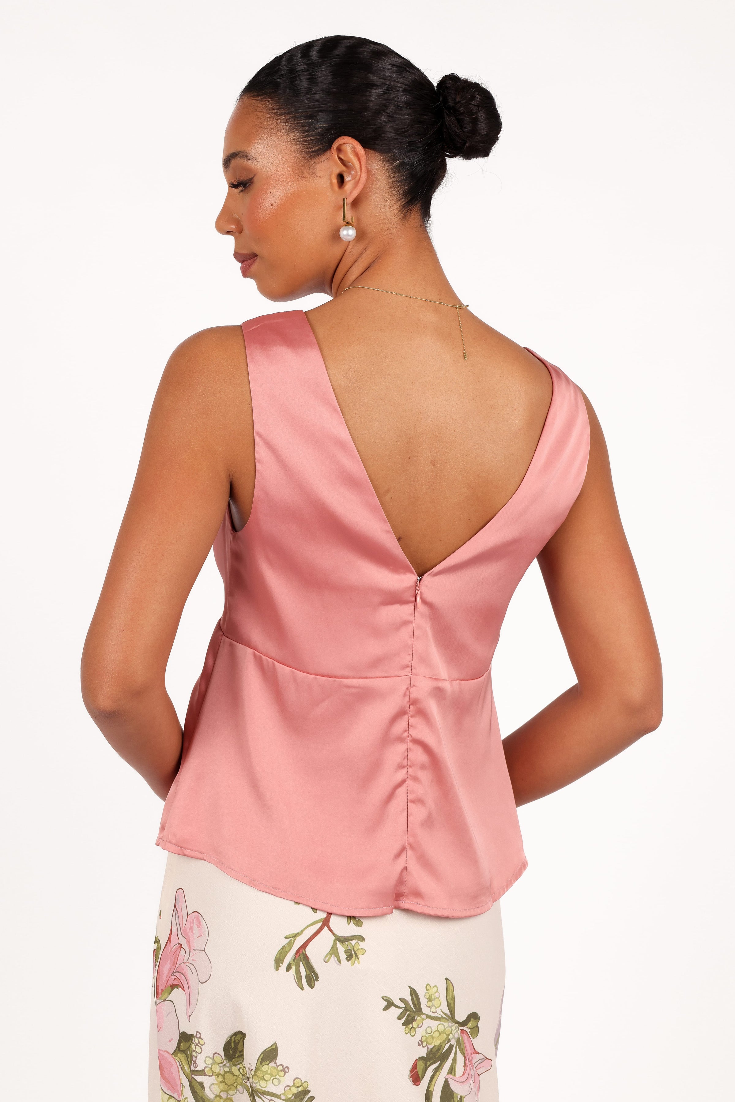 TOPS Ivy Top - Rosewood