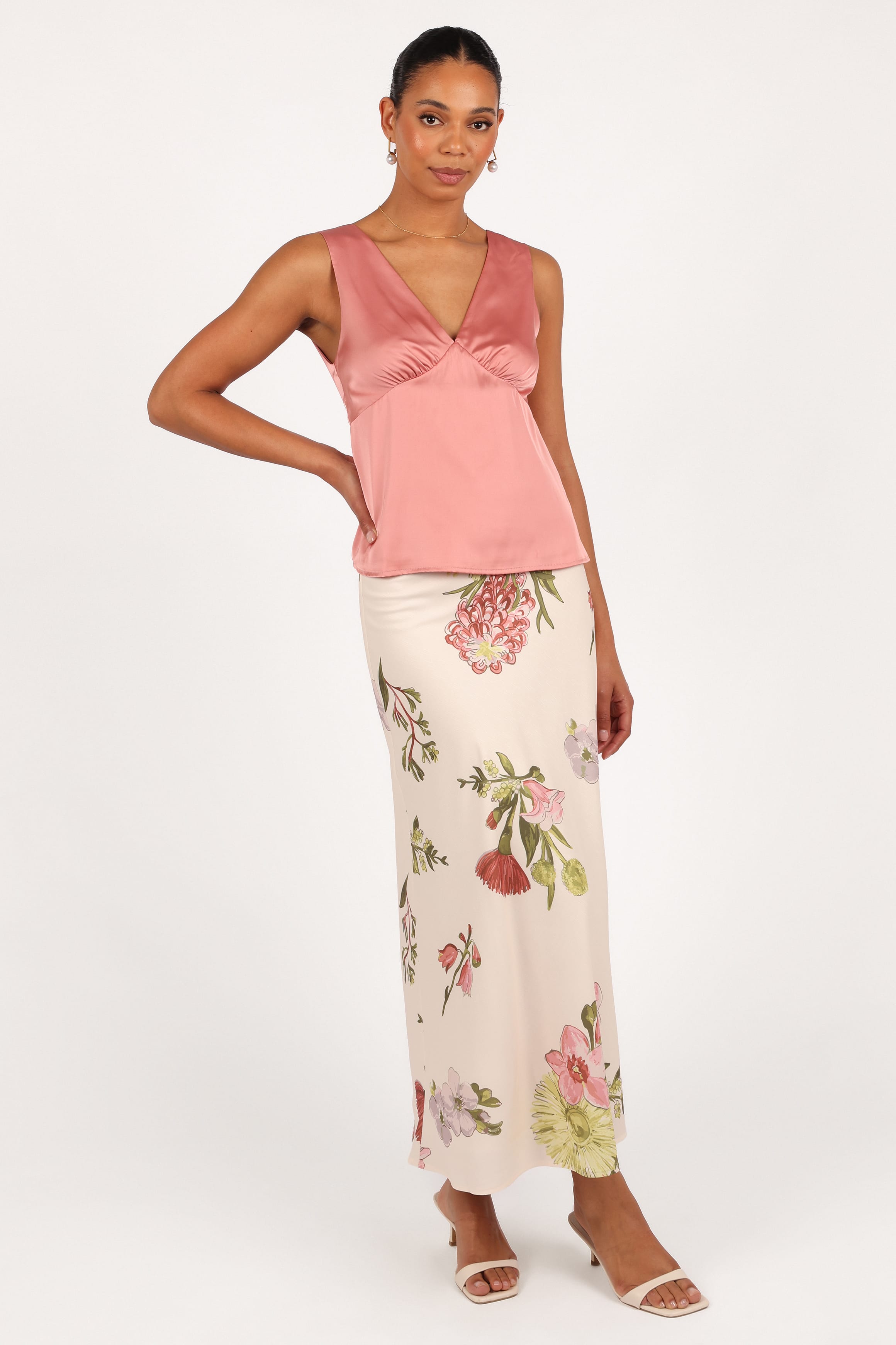 TOPS Ivy Top - Rosewood