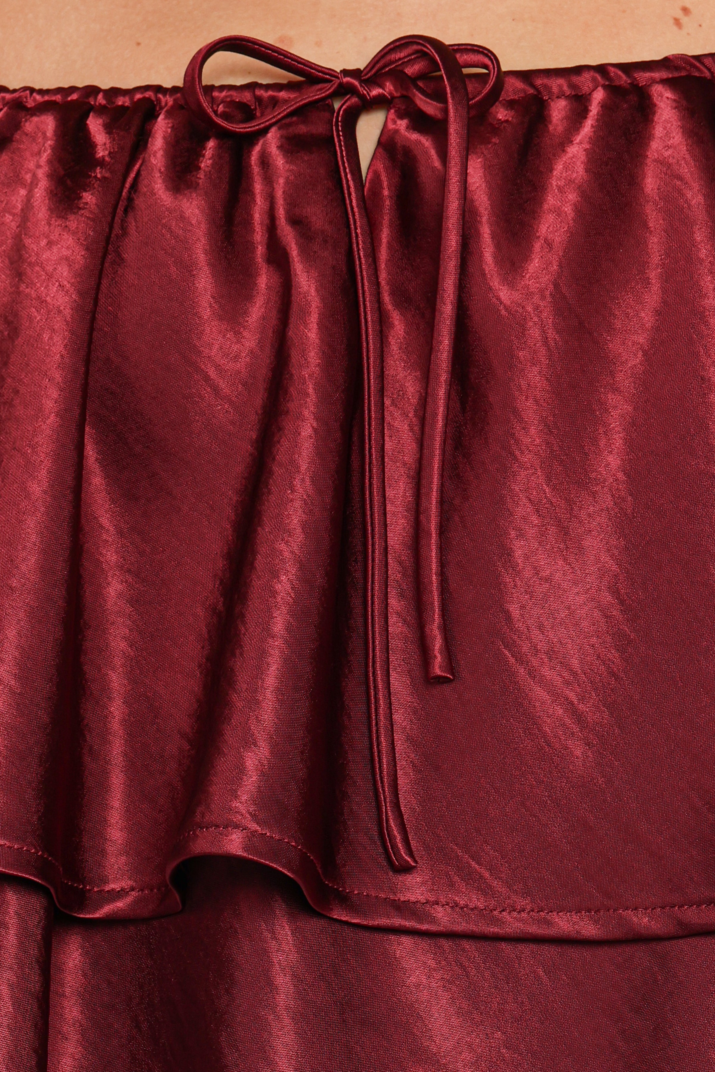 TOPS Janina Blouse - Wine