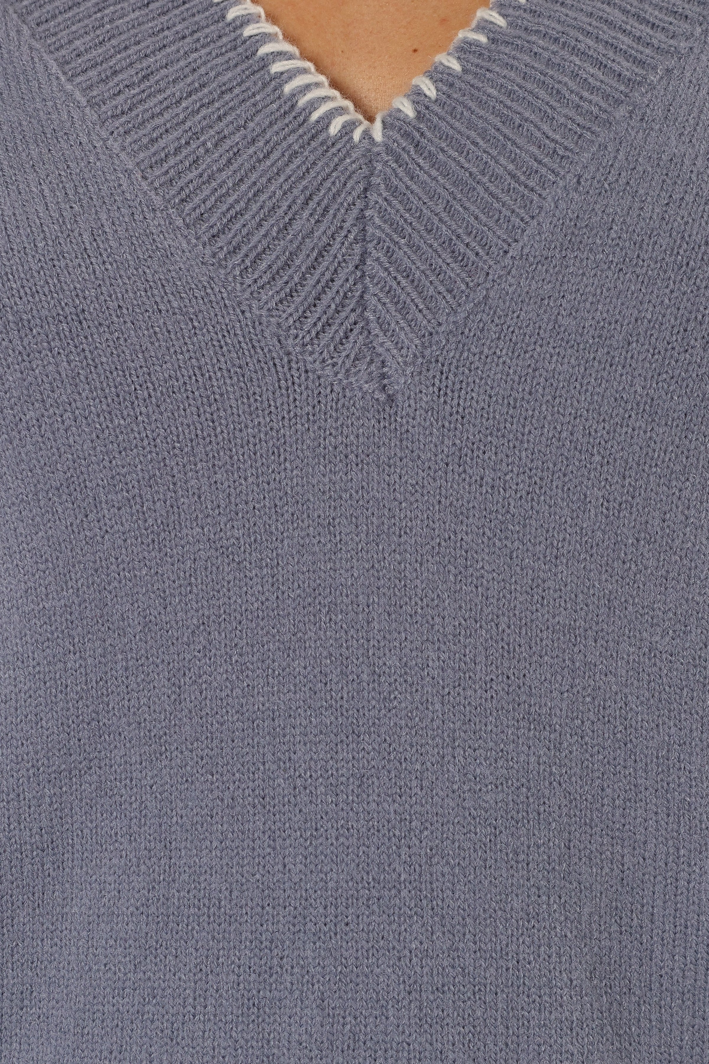 TOPS @Josslyn Sweater - Grey (Hold for Cool Beginnings)