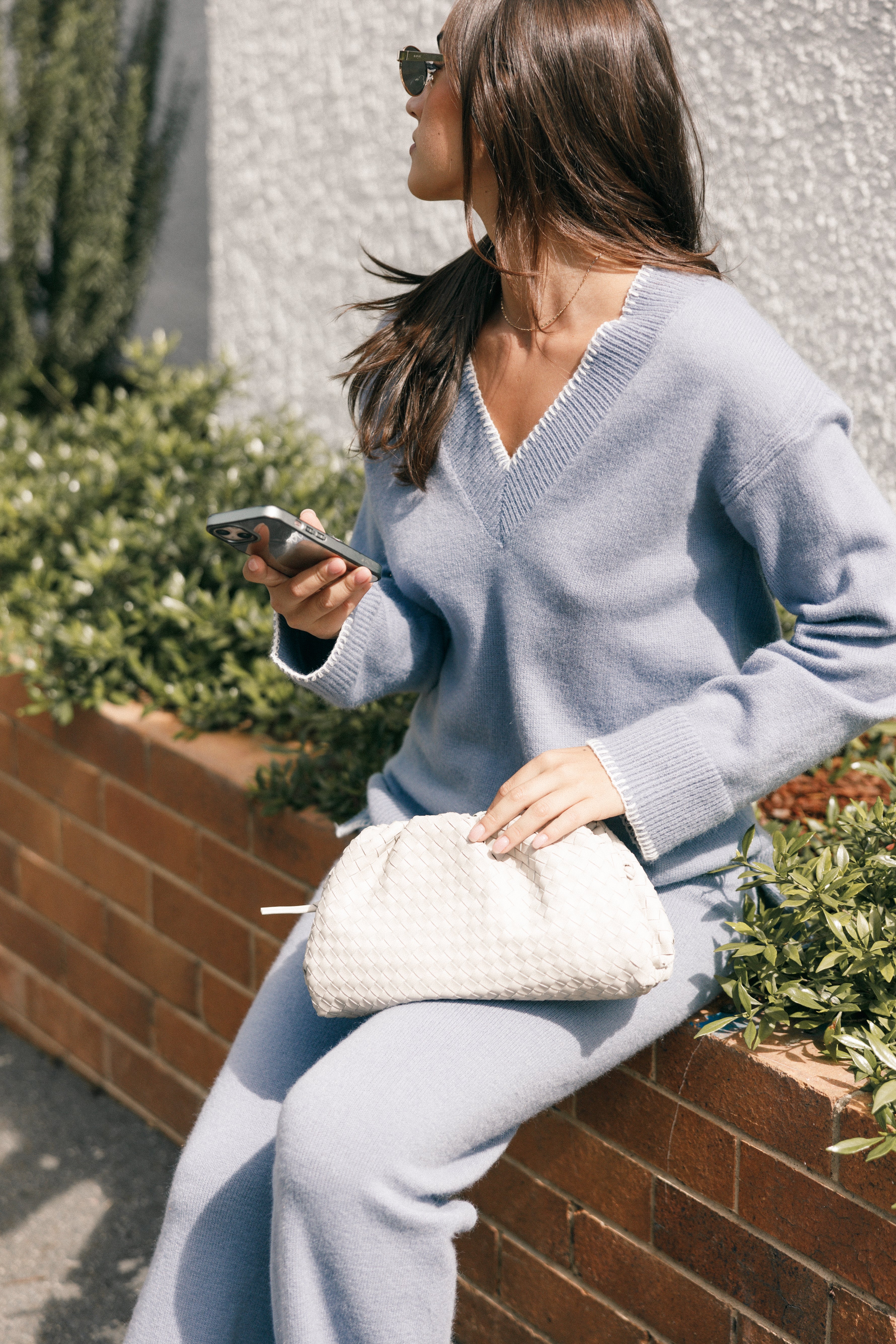TOPS @Josslyn Sweater - Grey (Hold for Cool Beginnings)