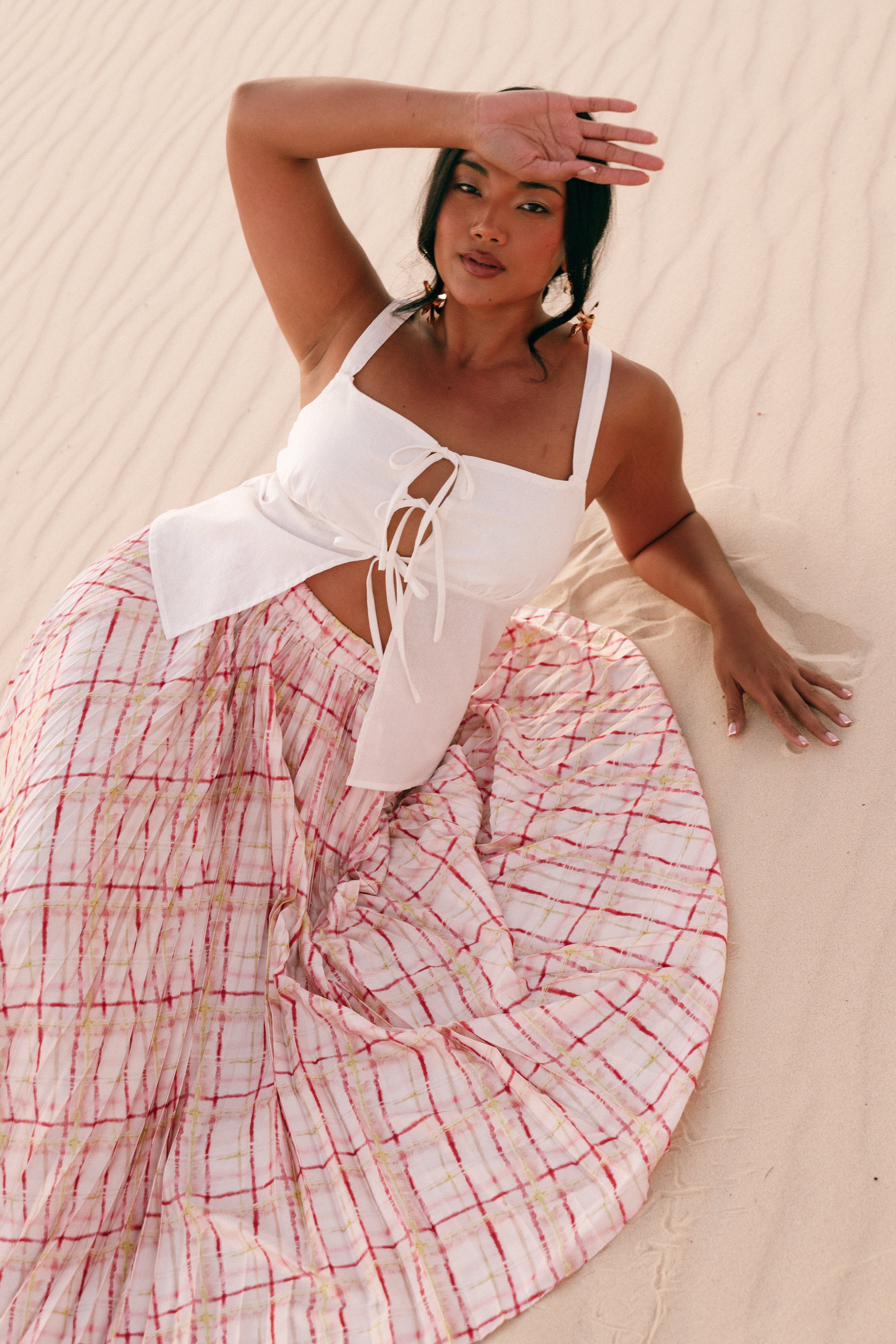 TOPS Juliette Top - Cloud White