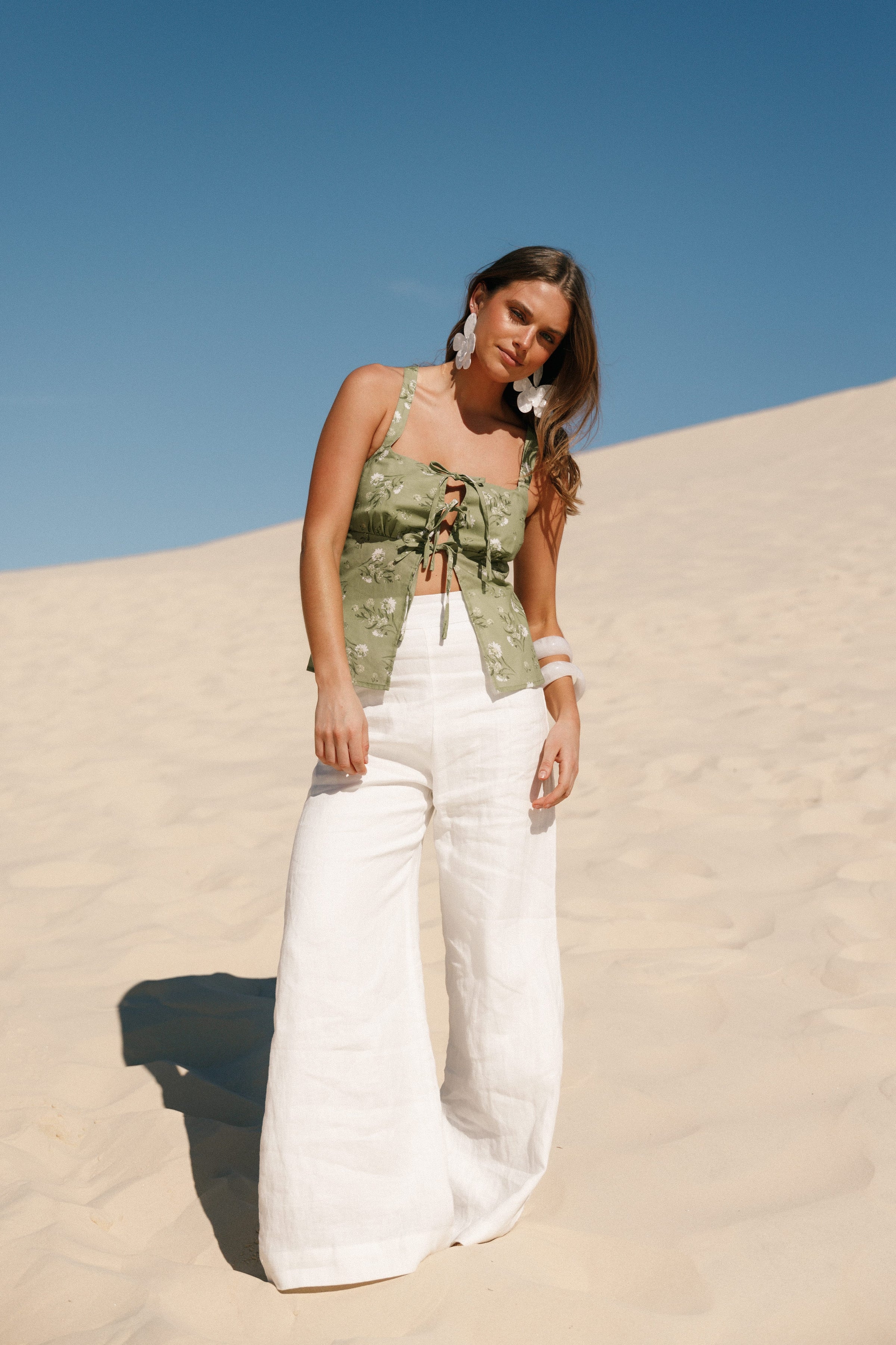 TOPS Juliette Top - Sage Botanica