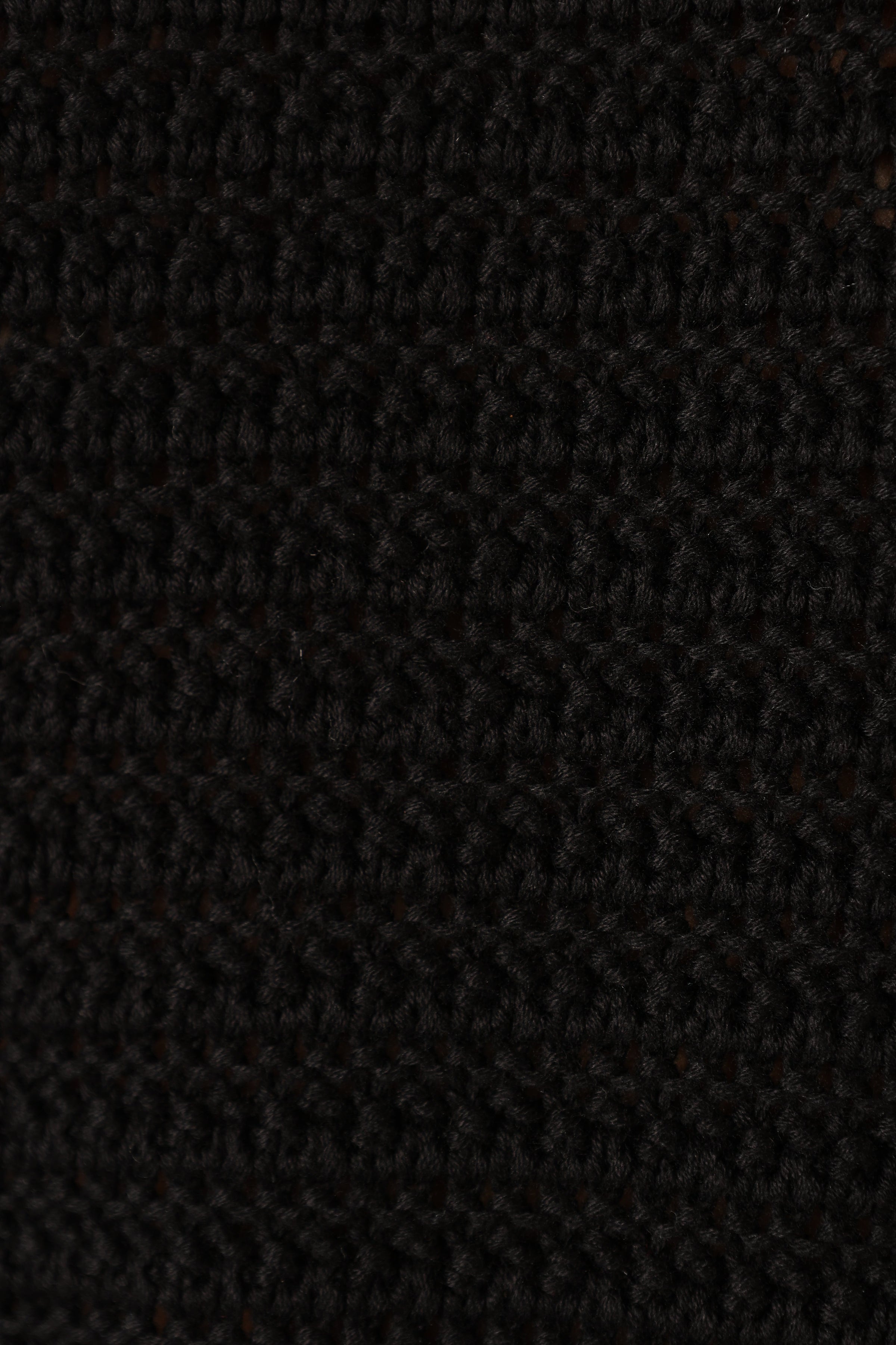 TOPS @Katia Frill Knitted Top - Black