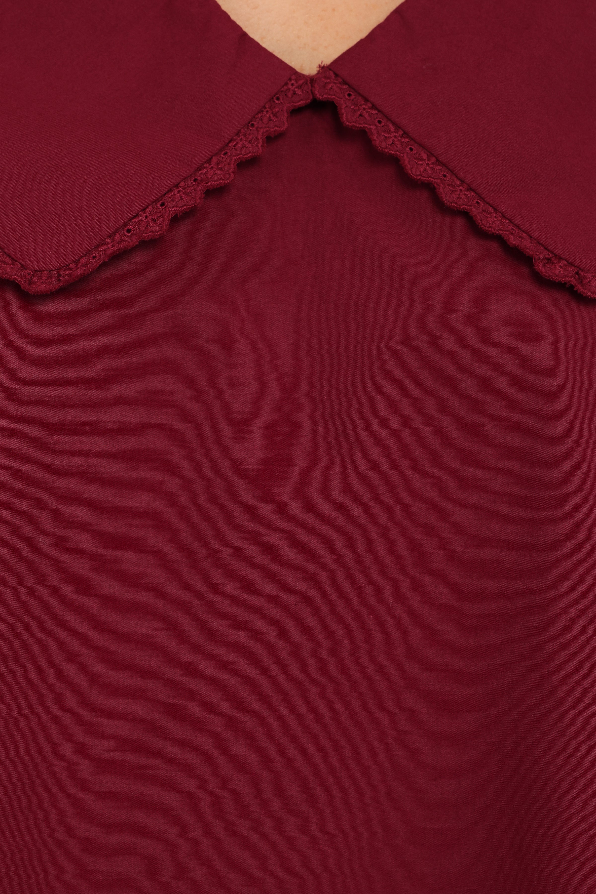 TOPS Kenna Long Sleeve Top - Burg