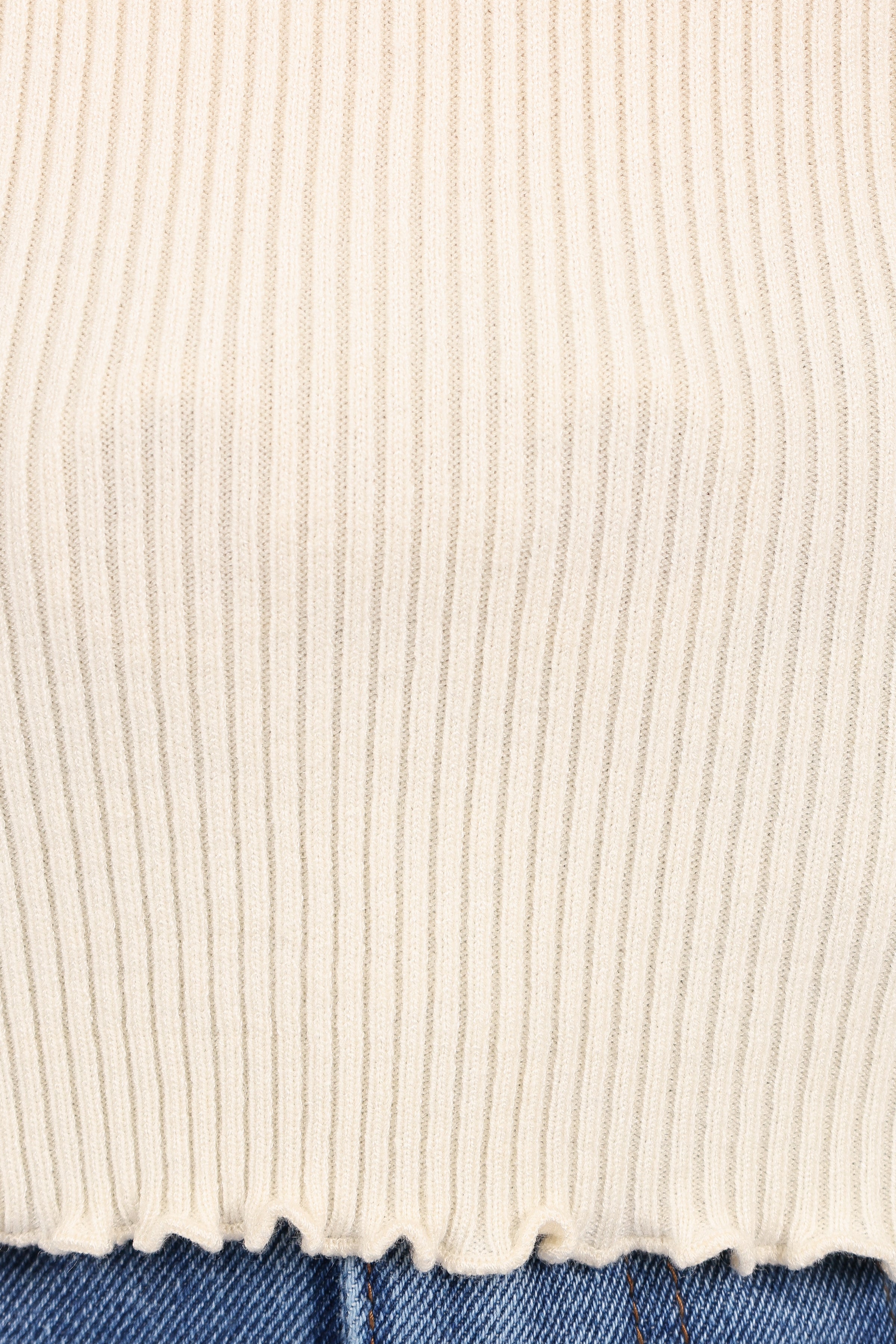 TOPS Kirsten Knit Top - Cream