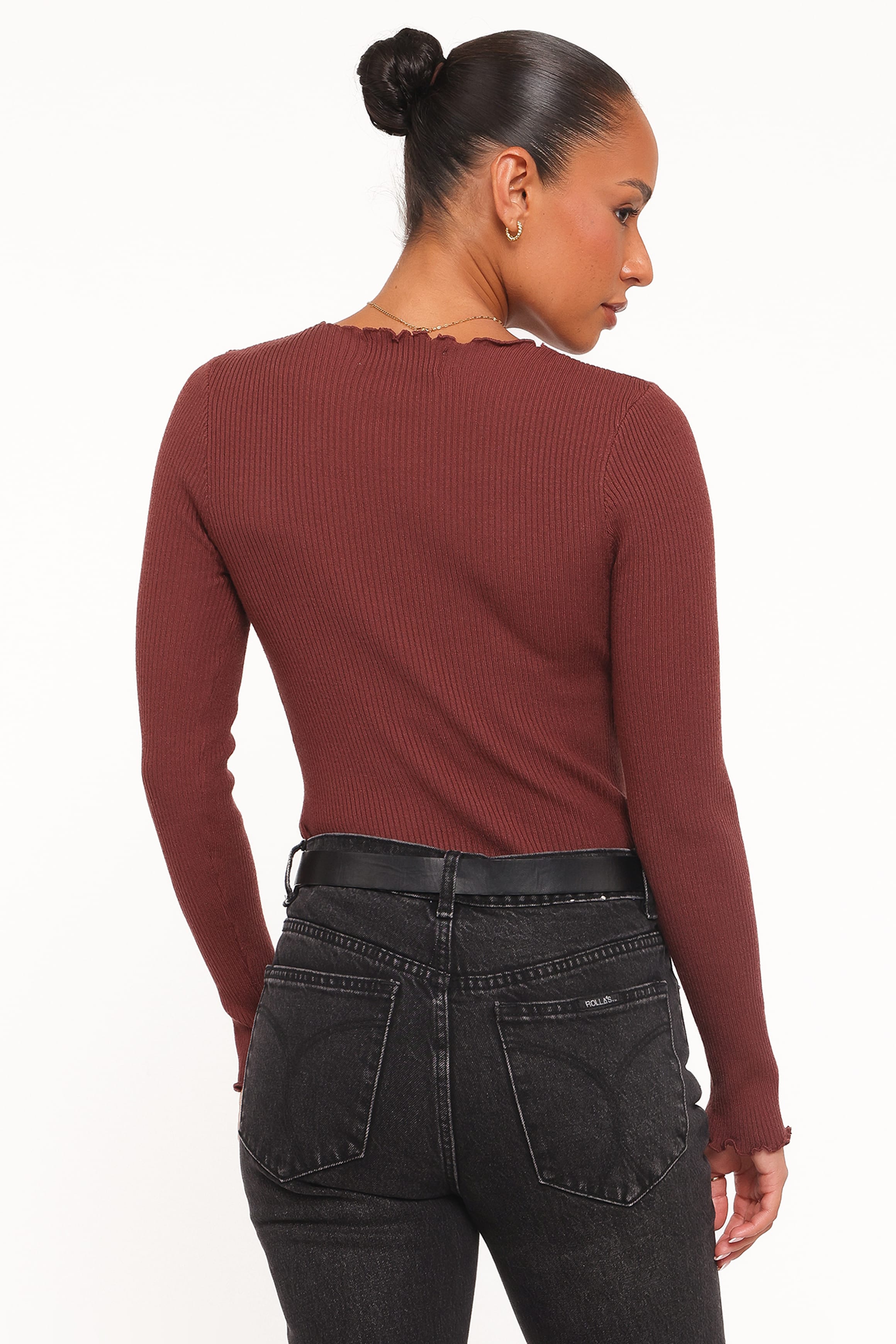 TOPS Kya Knit Top - Chocolate