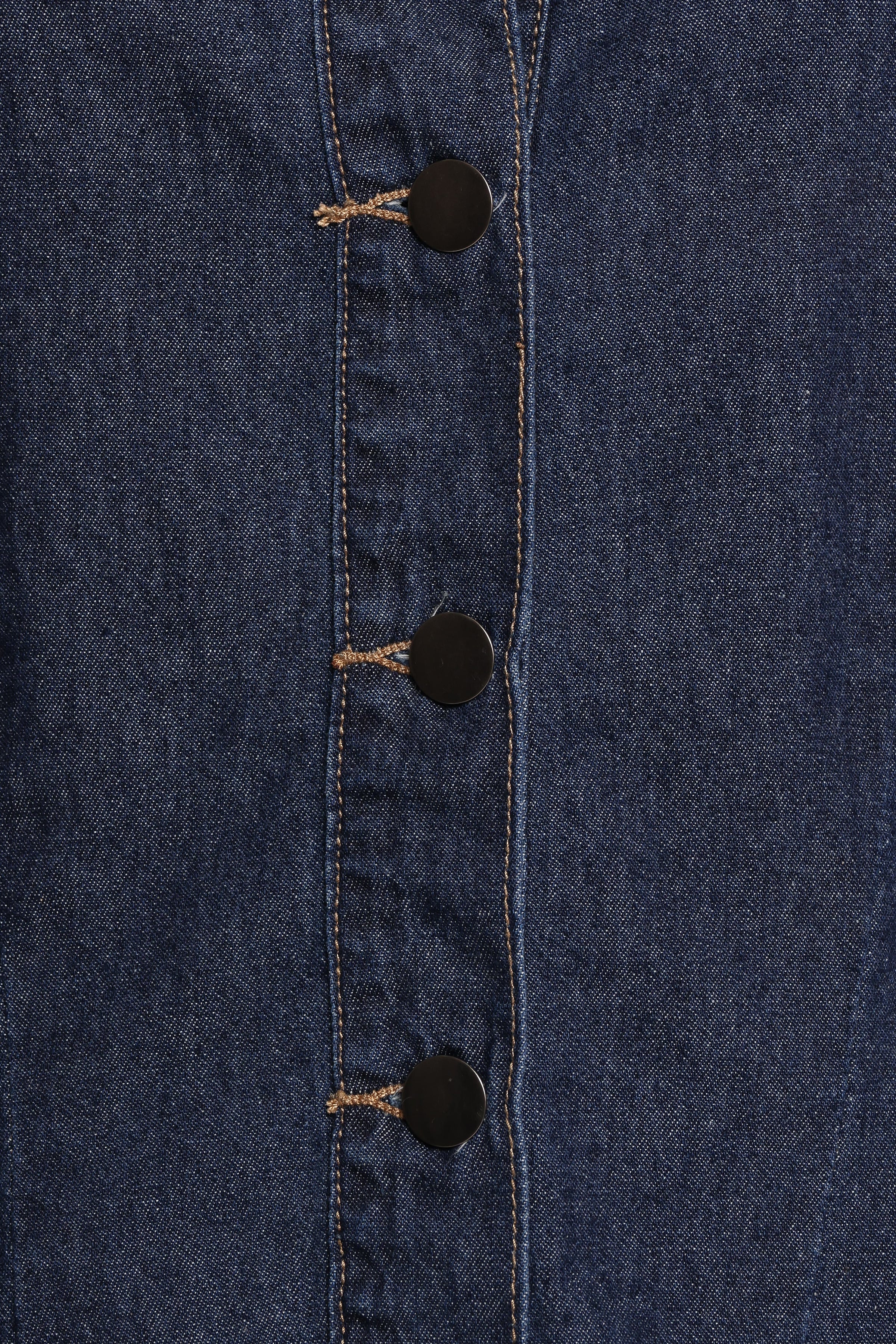 TOPS Kyrie Denim Top - Indigo