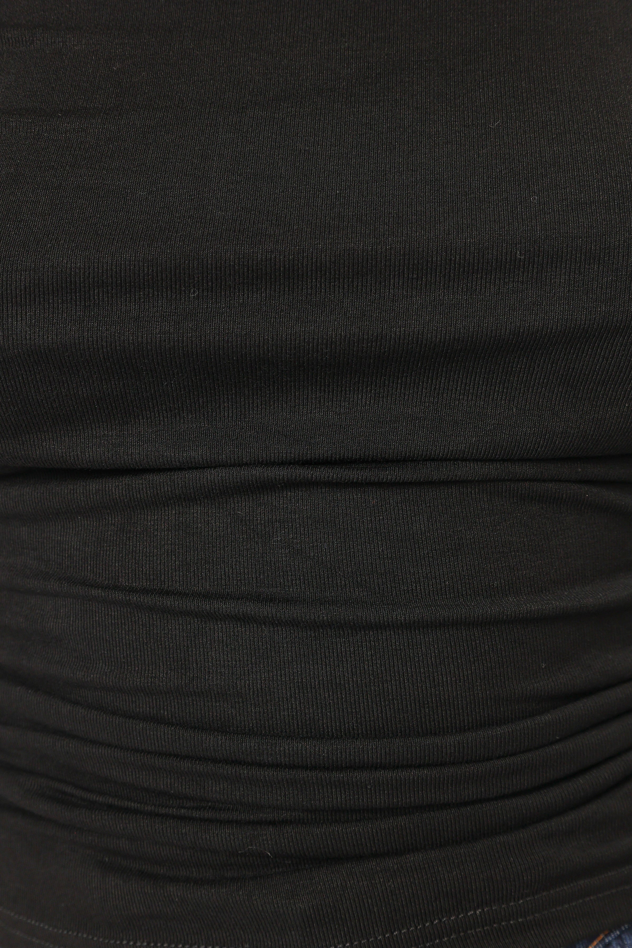 TOPS @Lanna Off Shoulder Top - Black