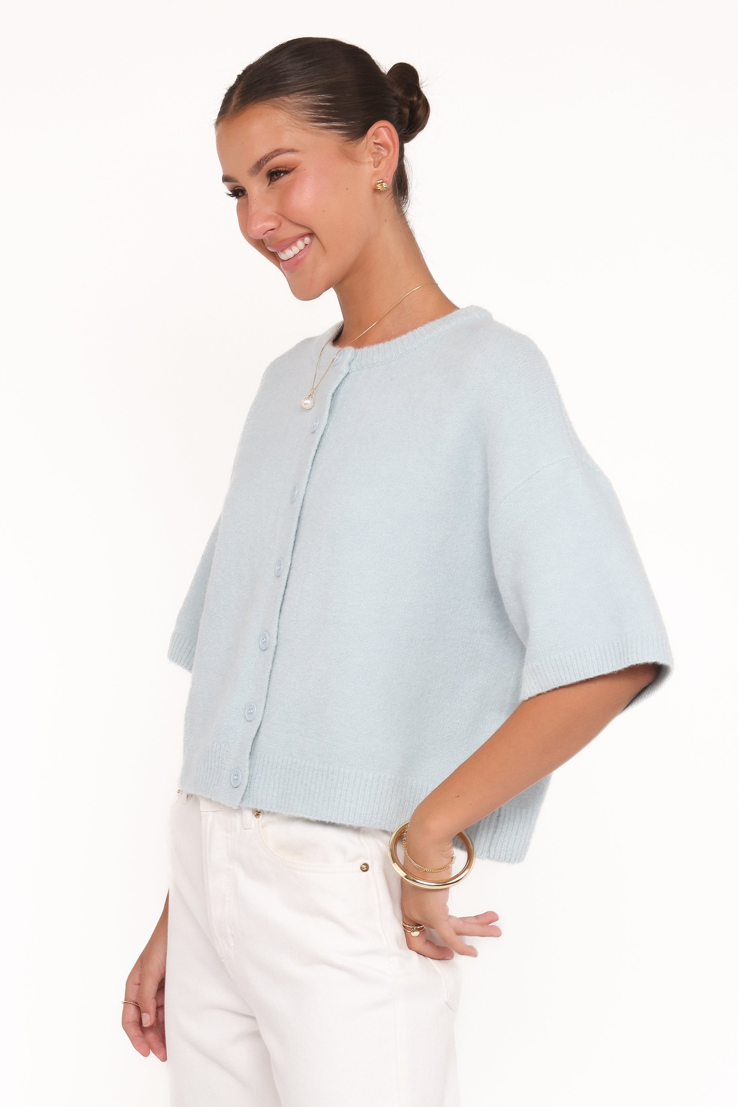 TOPS Lilith Knit Top - Blue