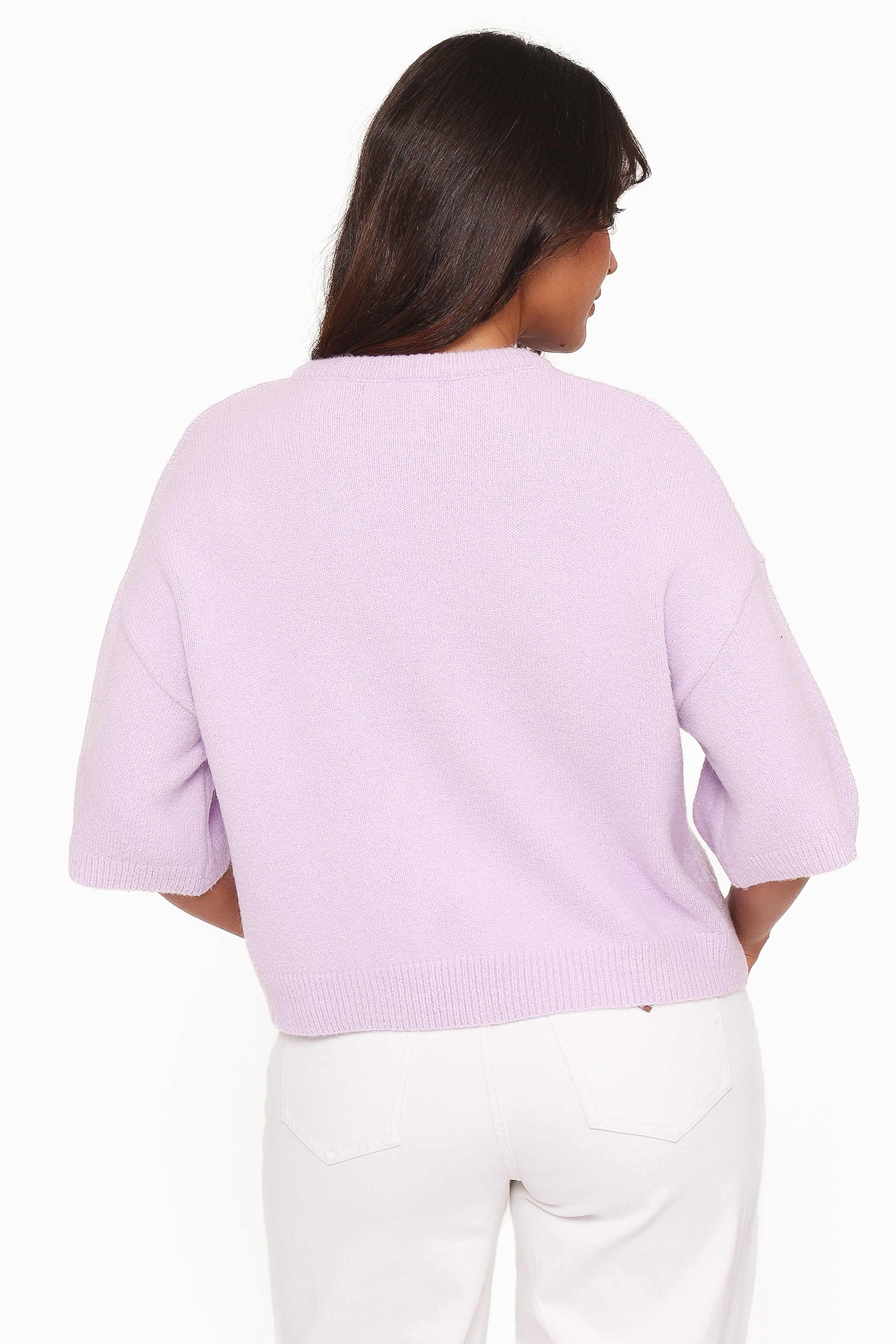 TOPS Lilith Knit Top - Lilac