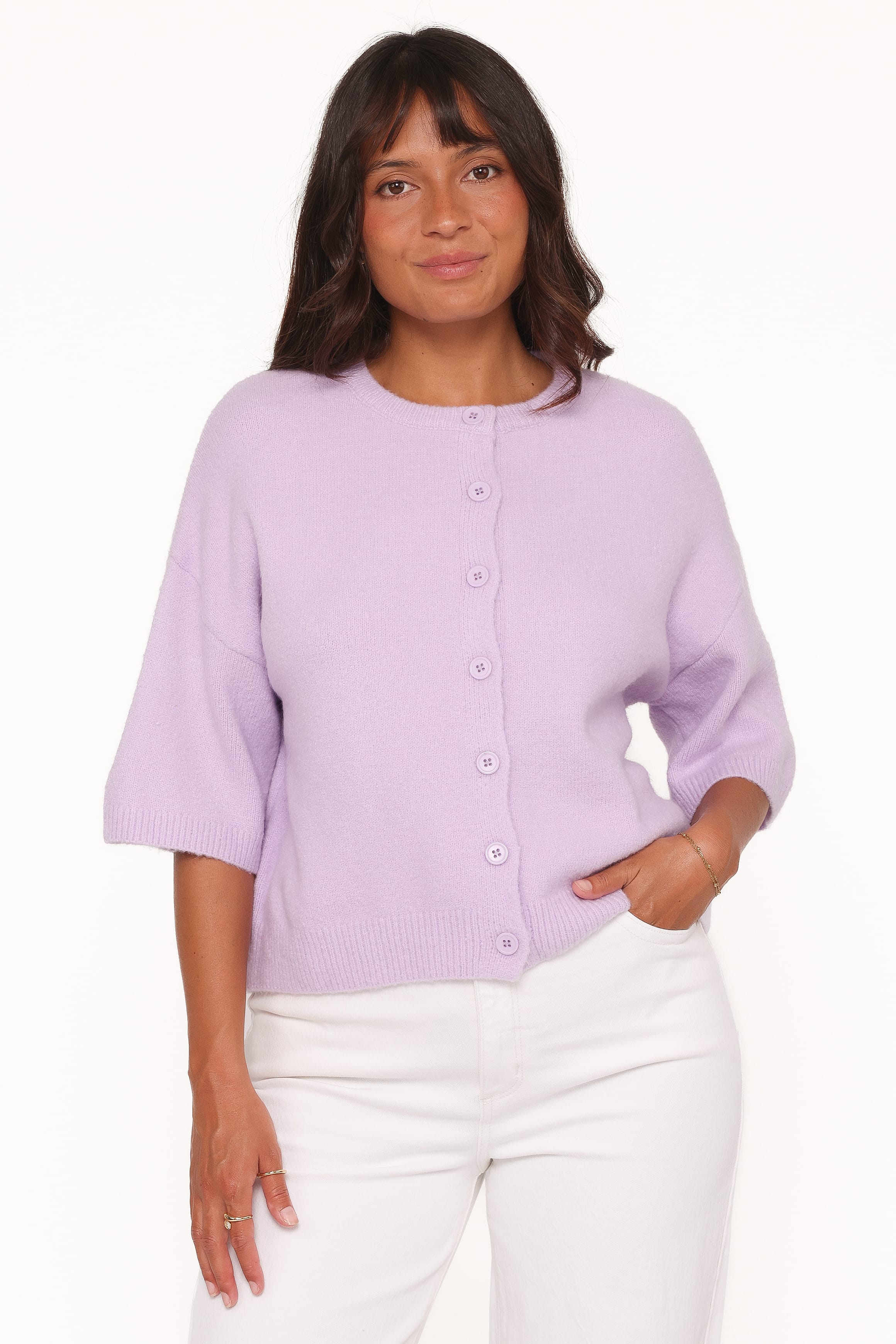 TOPS Lilith Knit Top - Lilac