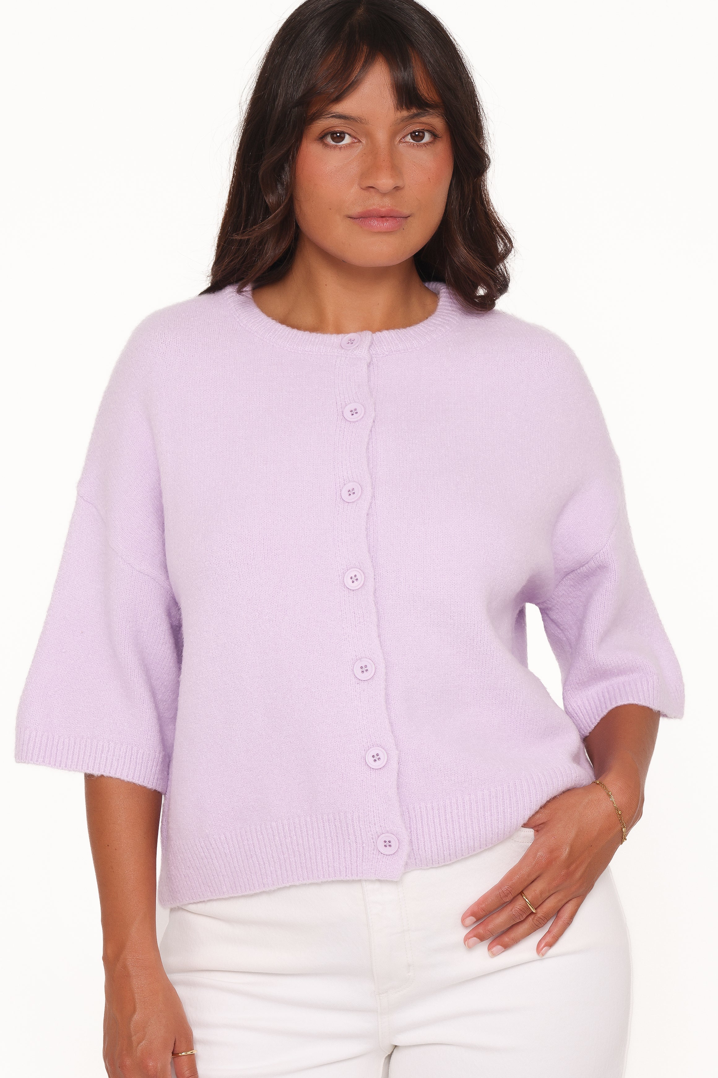 TOPS Lilith Knit Top - Lilac