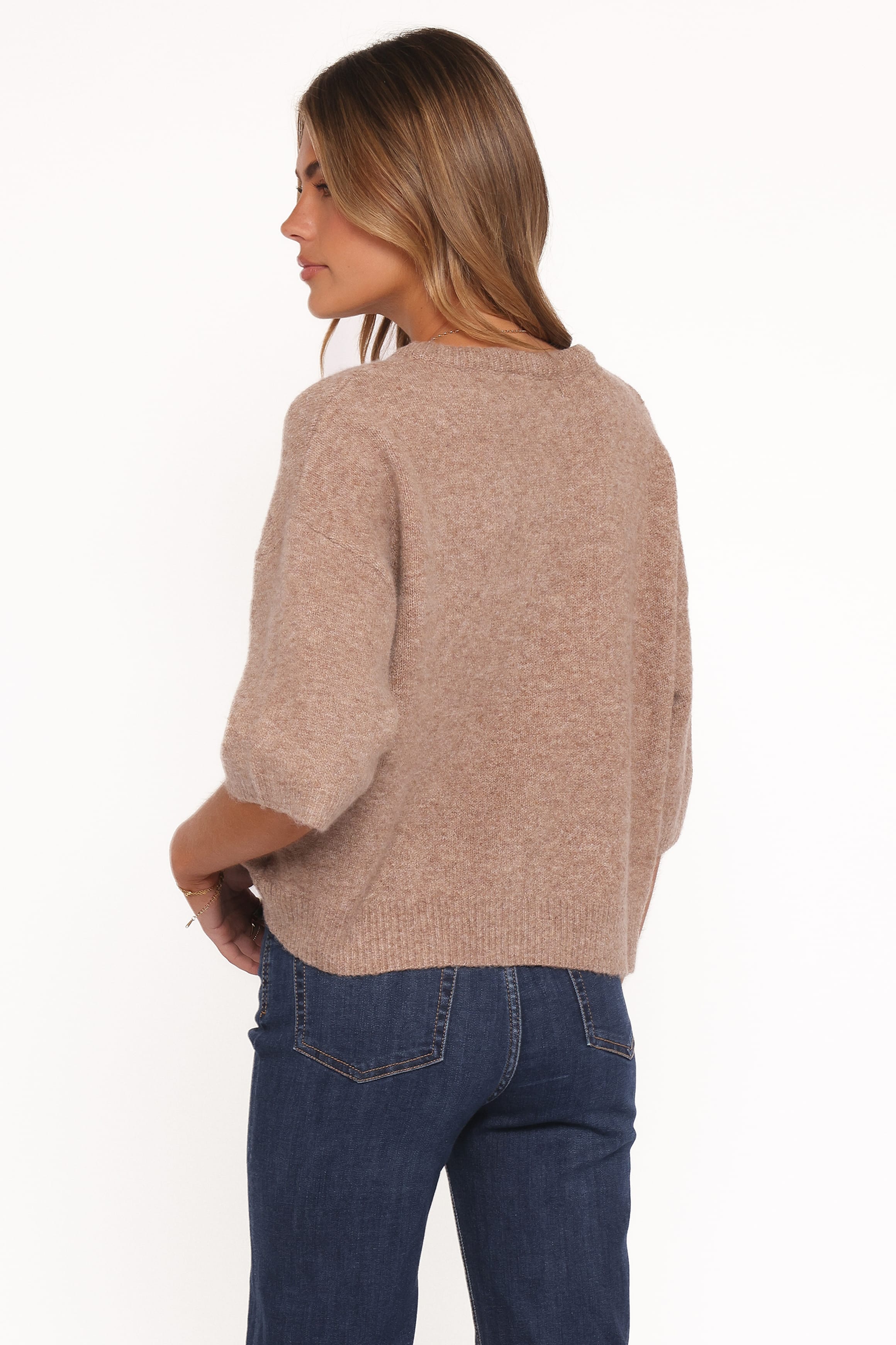 TOPS Lilith Knit Top - Mocha