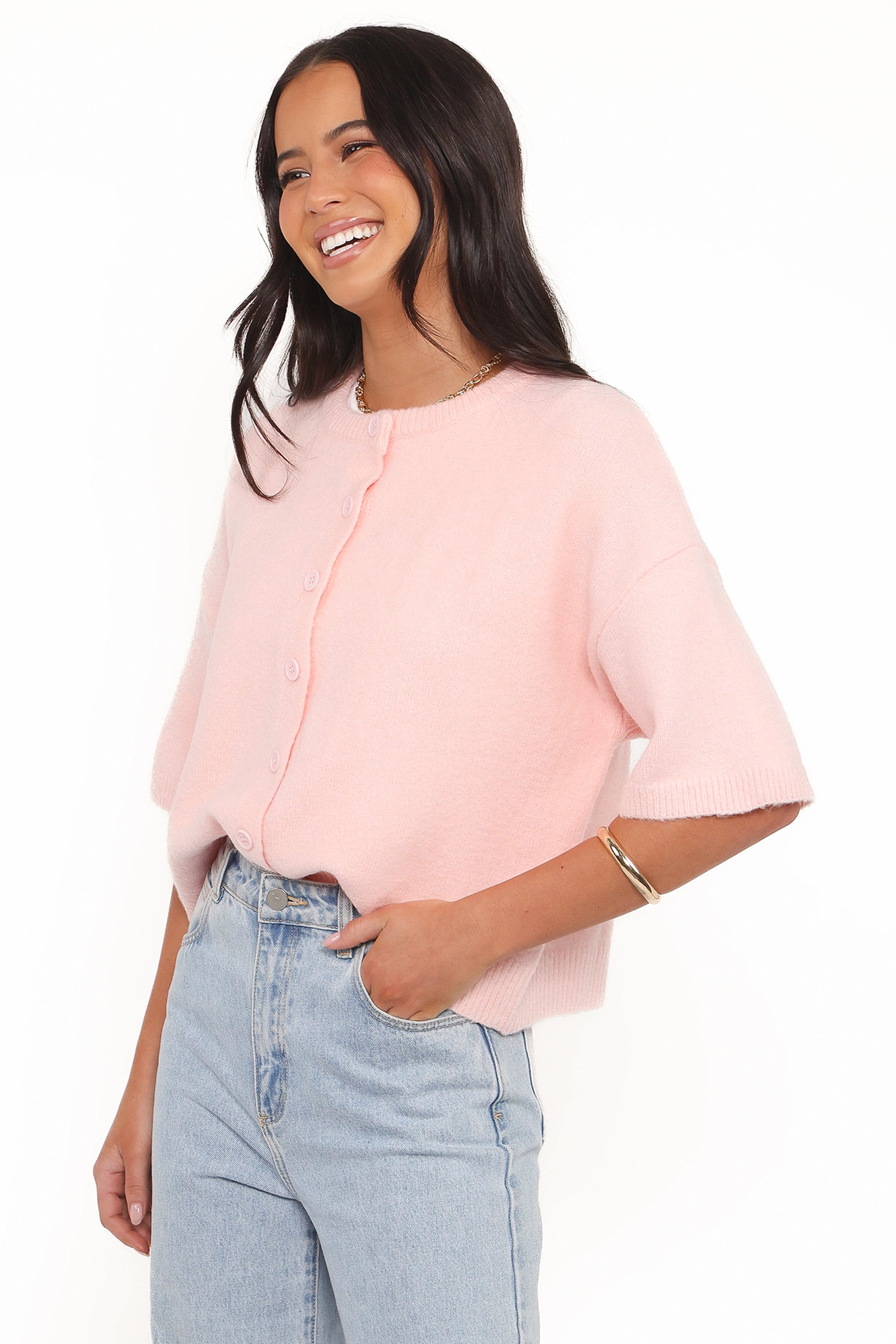 TOPS Lilith Knit Top - Pink