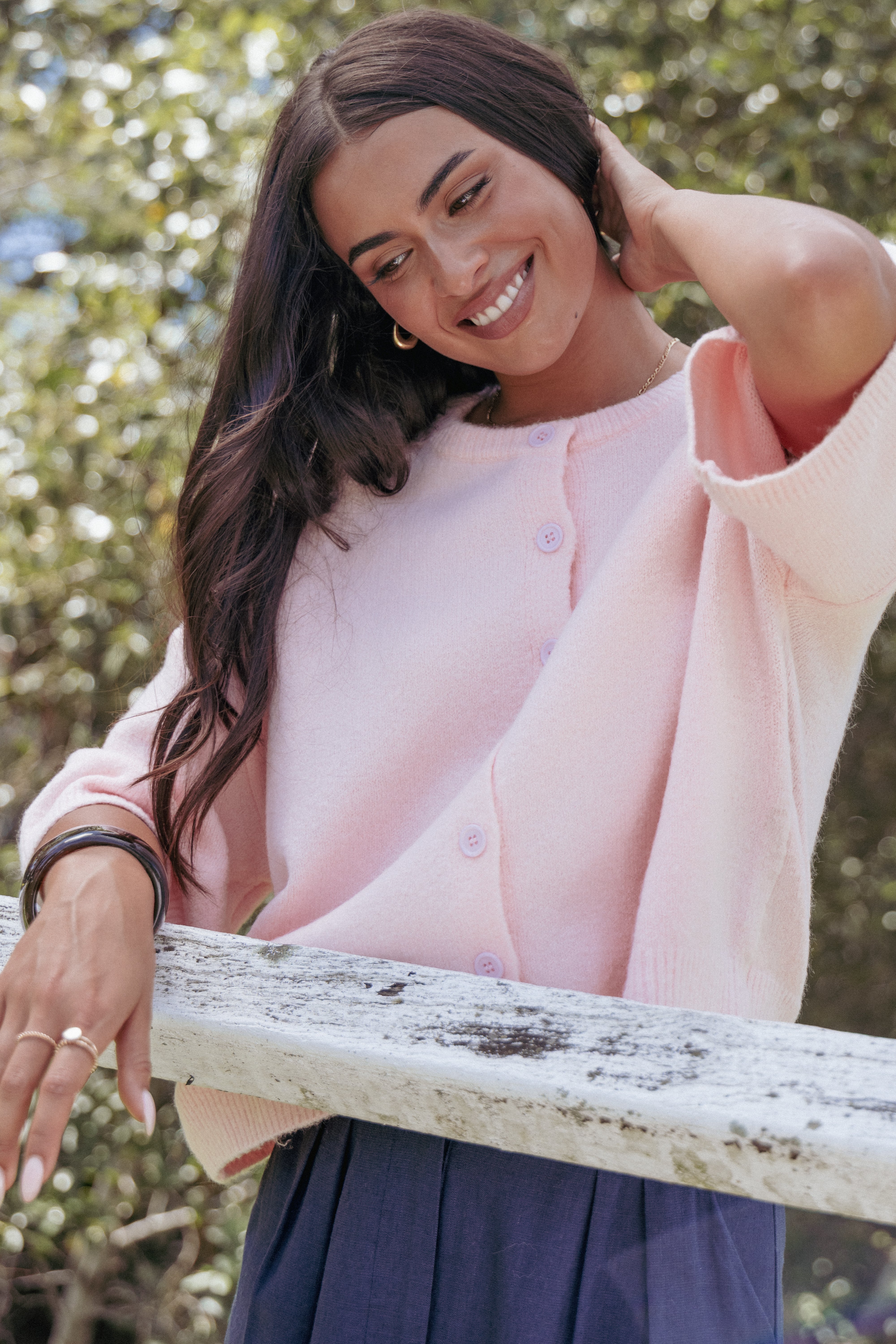 TOPS Lilith Knit Top - Pink