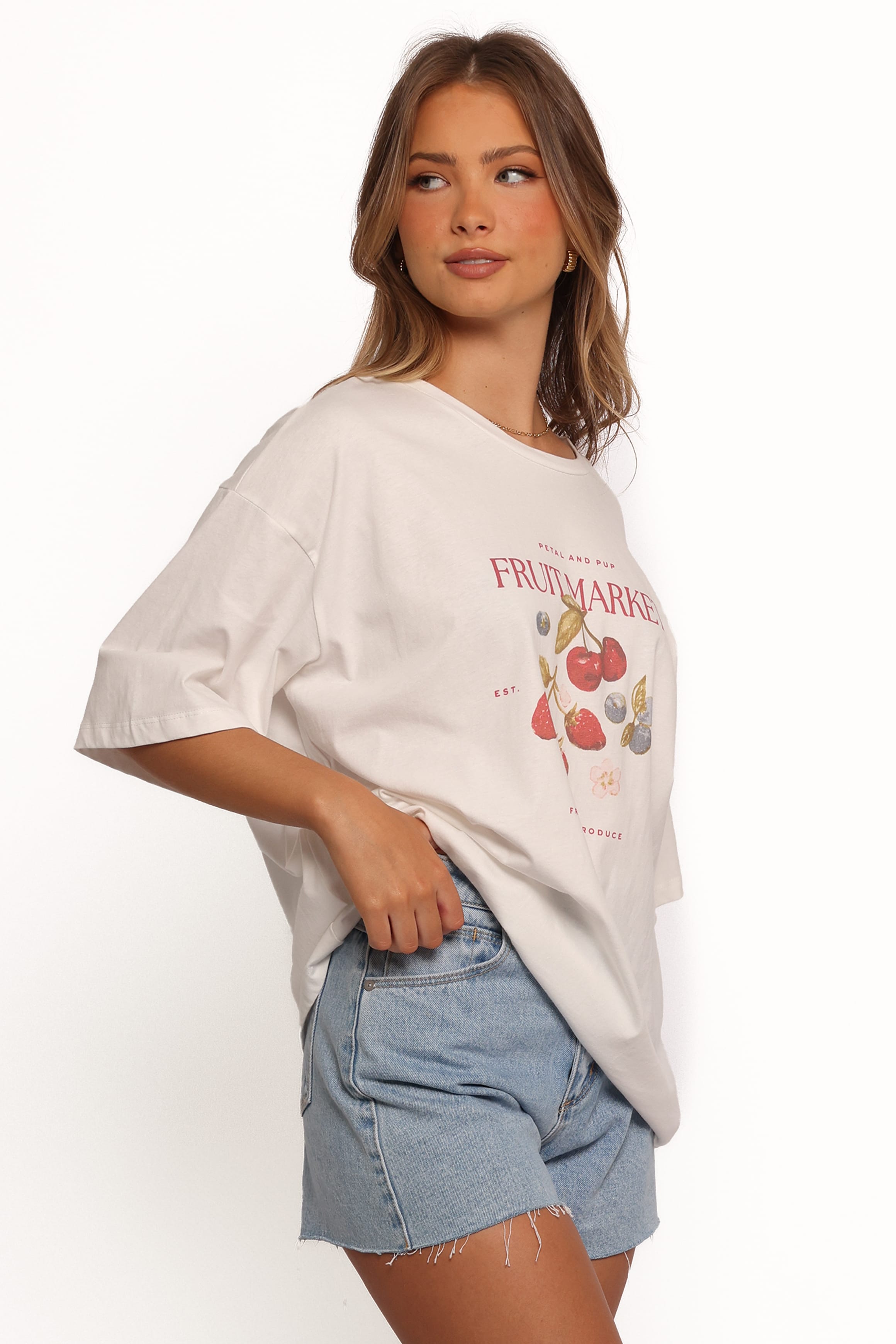 TOPS Loa Graphic Tee - White