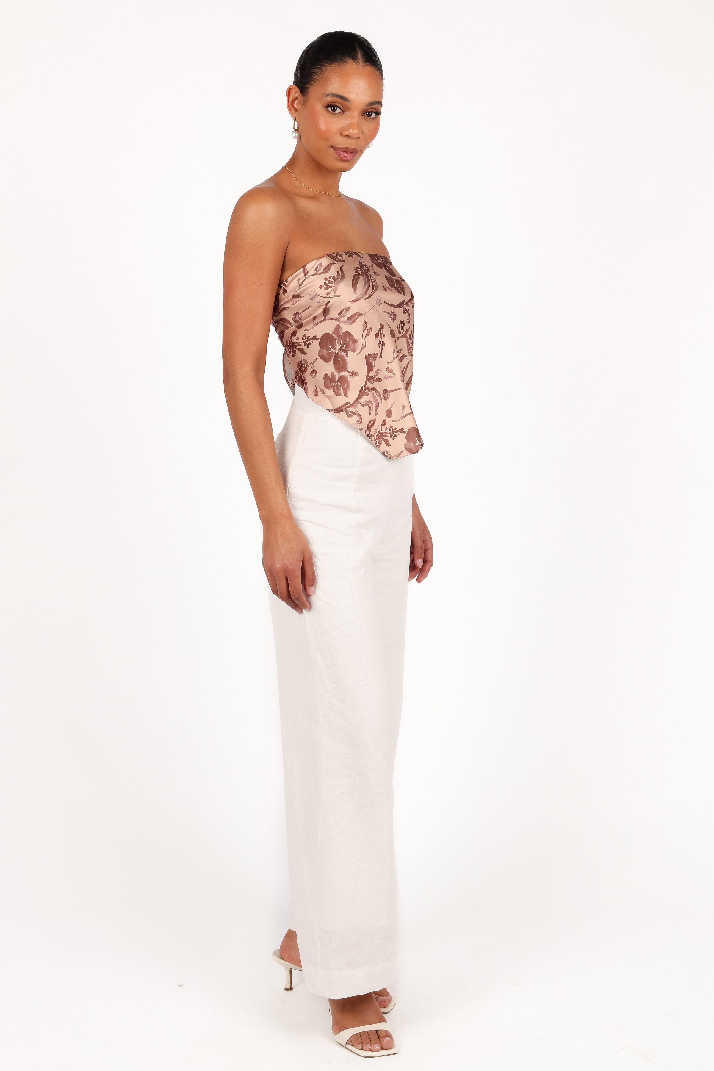 TOPS Lourdes Top - Wild Orchid