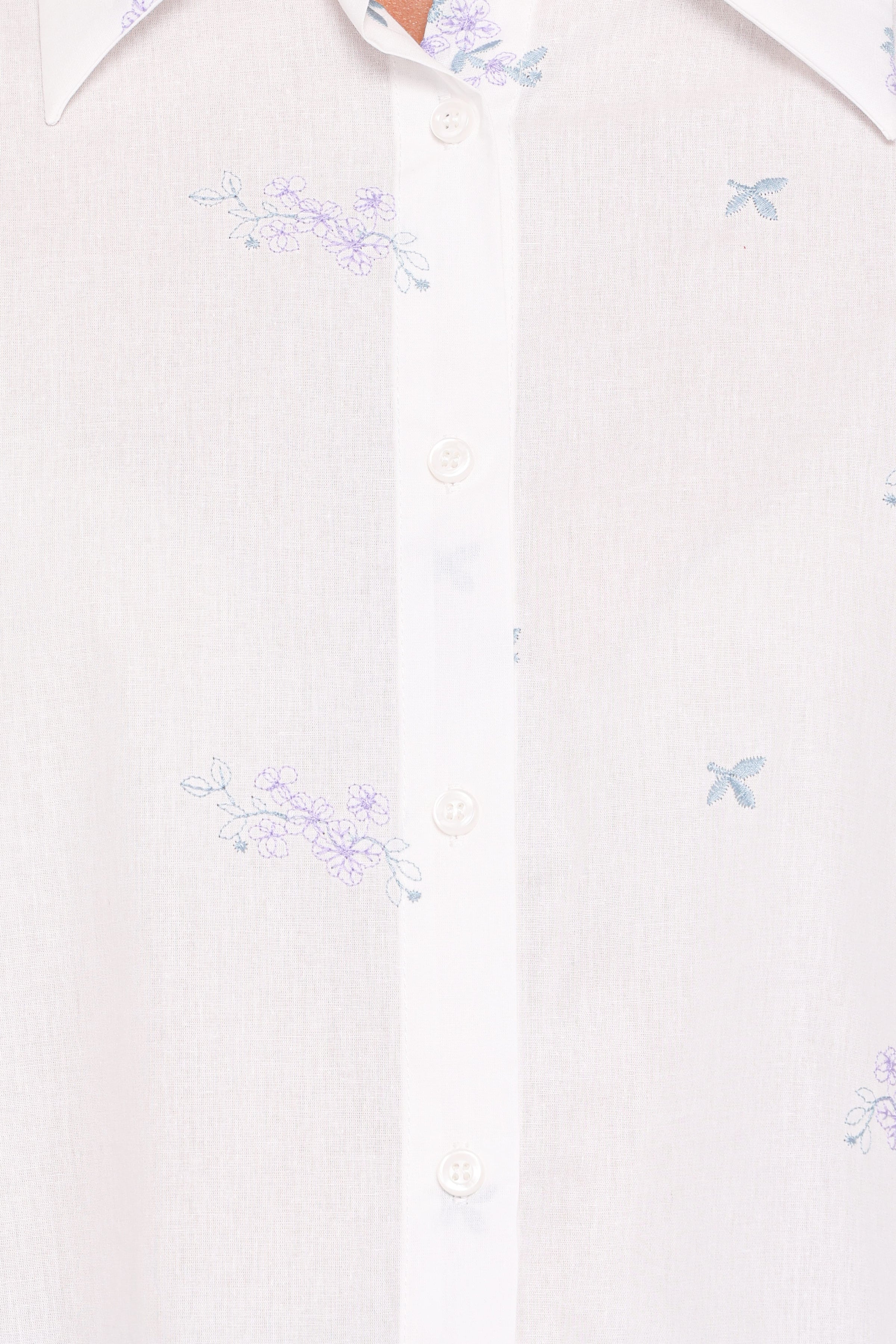 TOPS Luneth Button Up Blouse - White