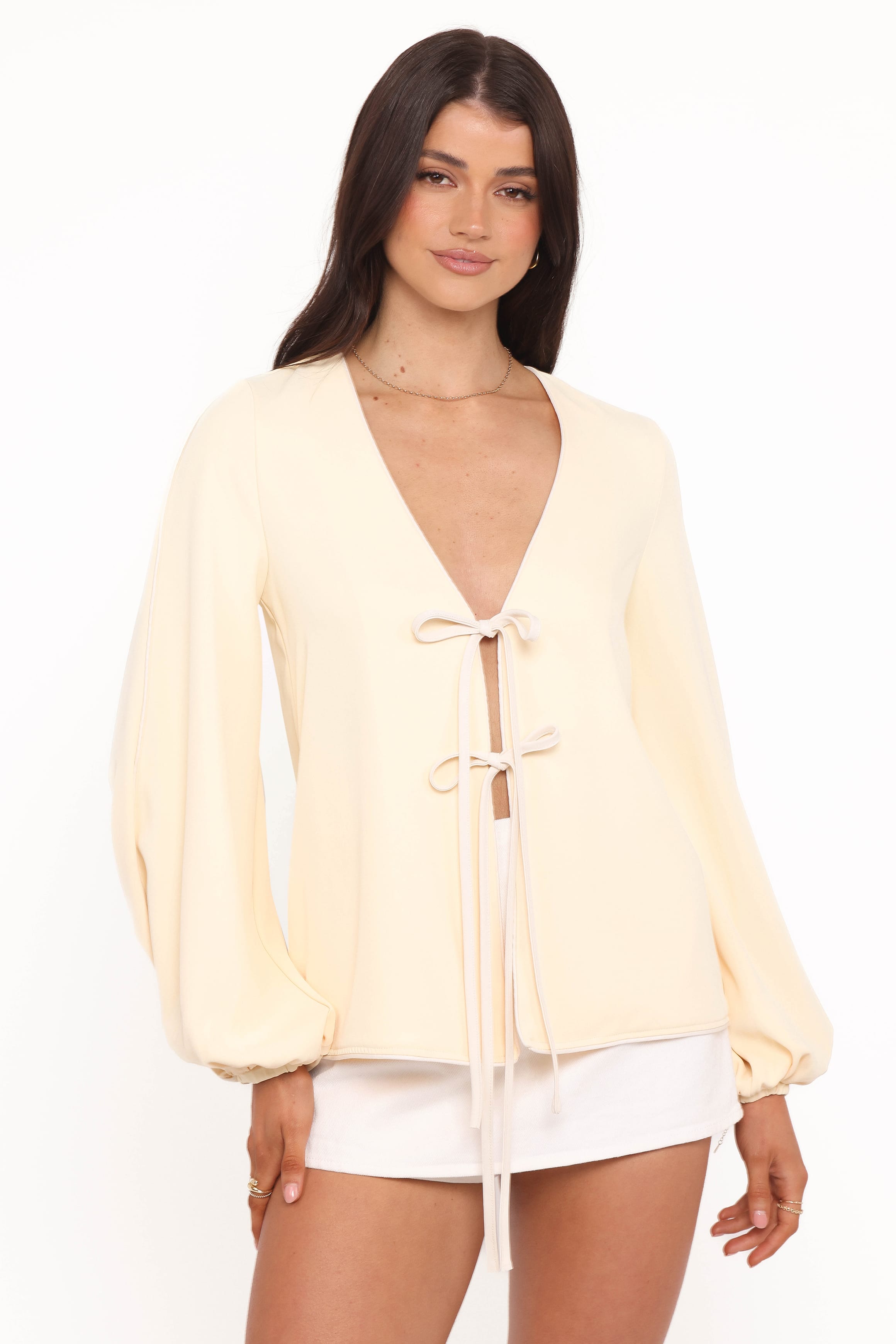 TOPS Lyns Top - Butter