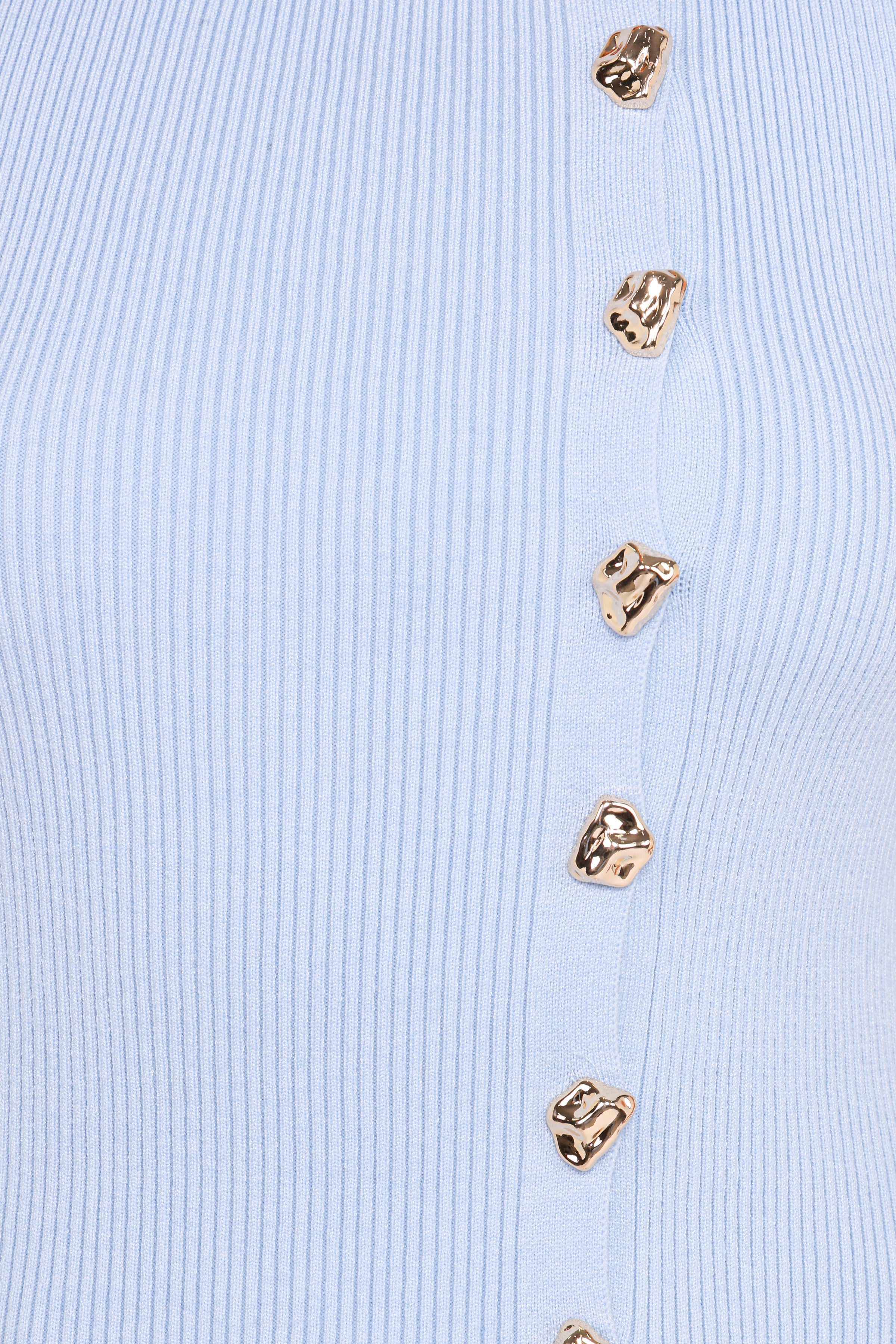 TOPS Lysa Knit Vest Top - Blue