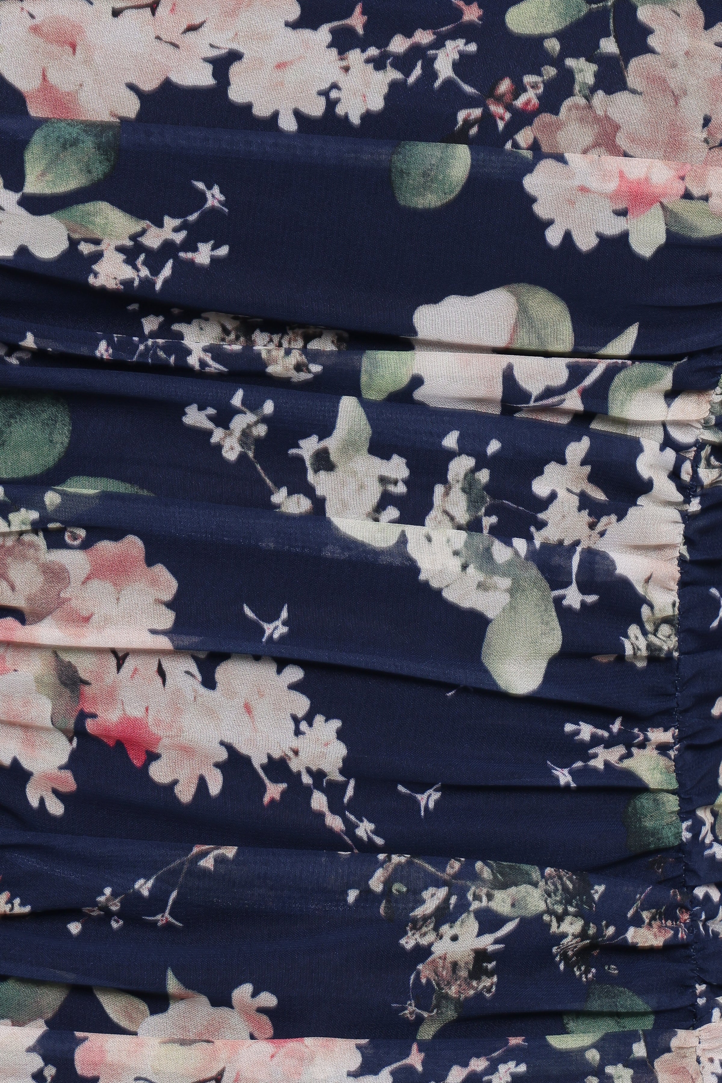 TOPS Maia Long Sleeve Top - Navy Floral
