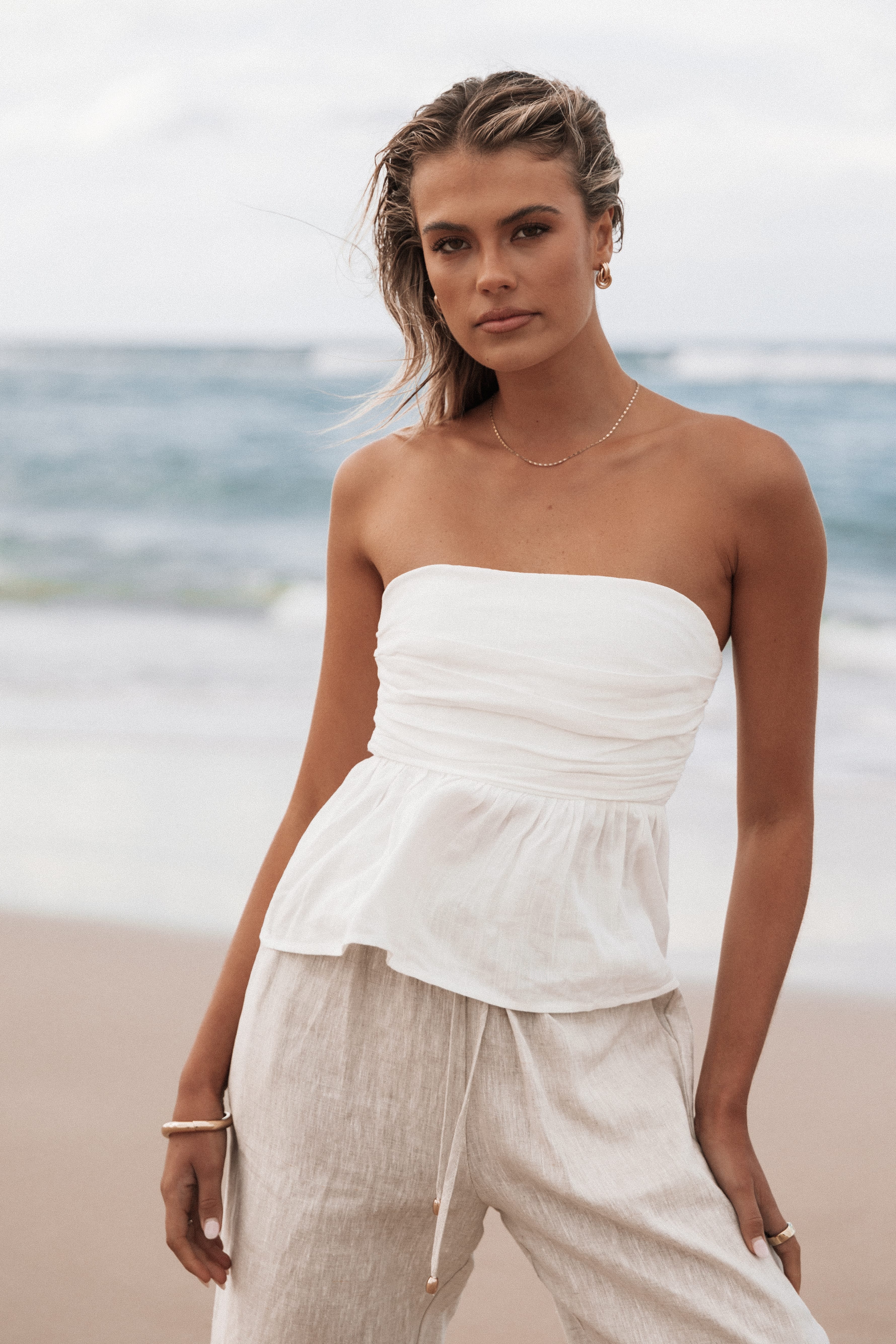TOPS Maia Top - White