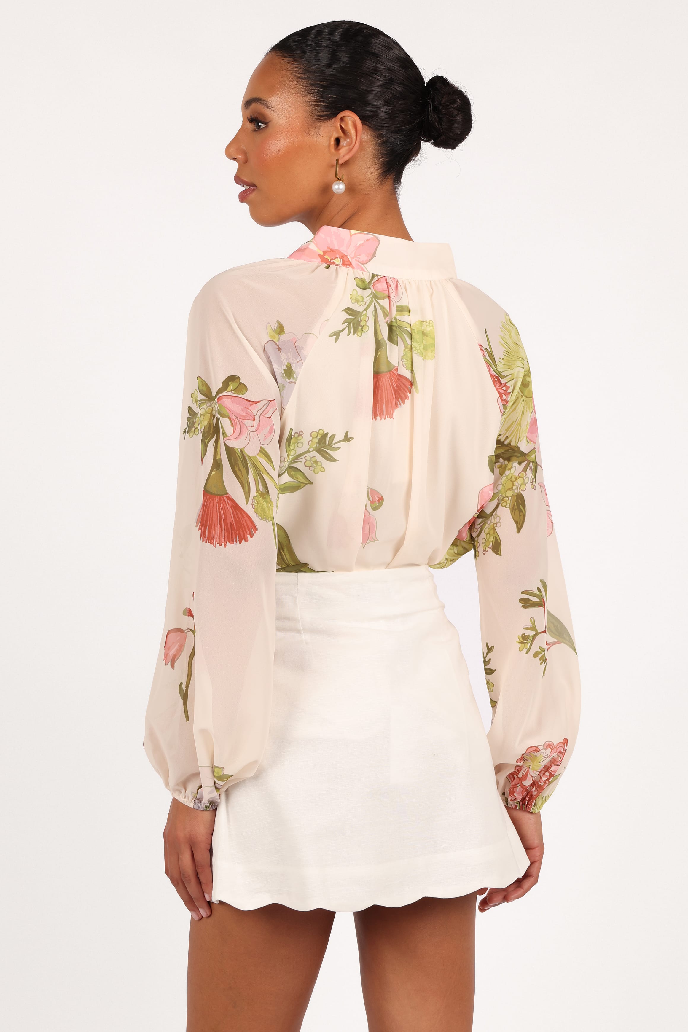 TOPS Marni Top - Native Flora