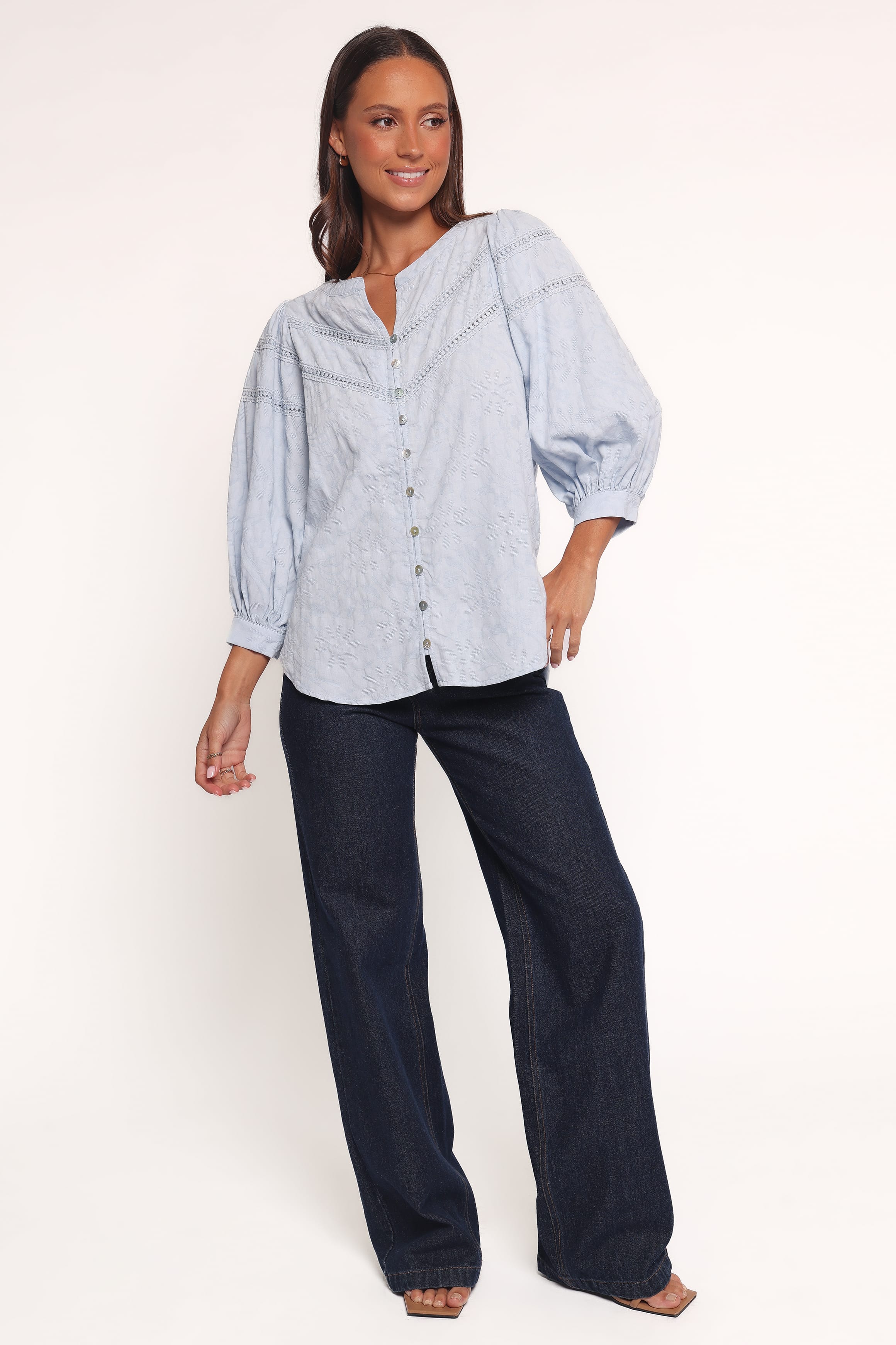 TOPS Merida Top - Blue