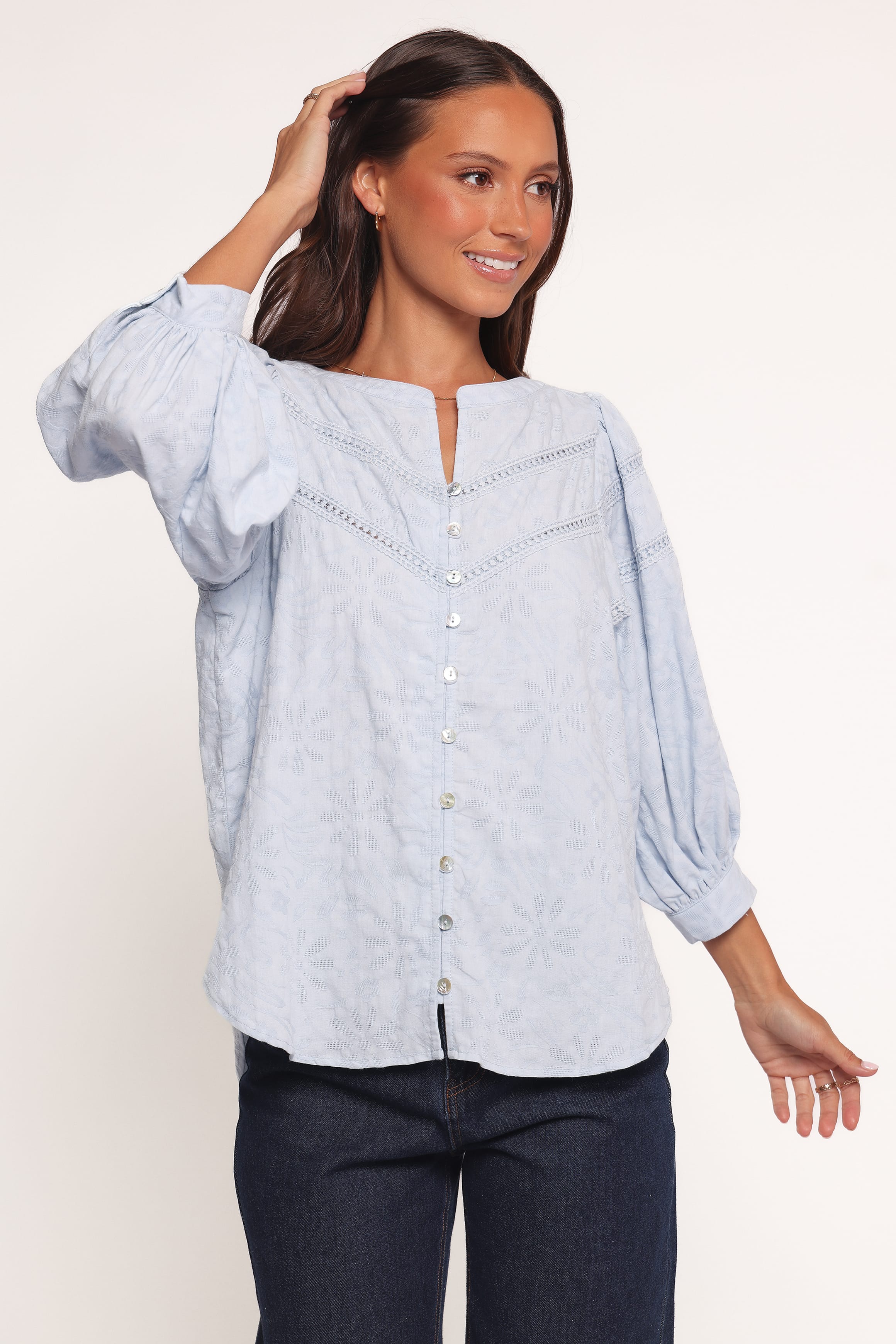 TOPS Merida Top - Blue
