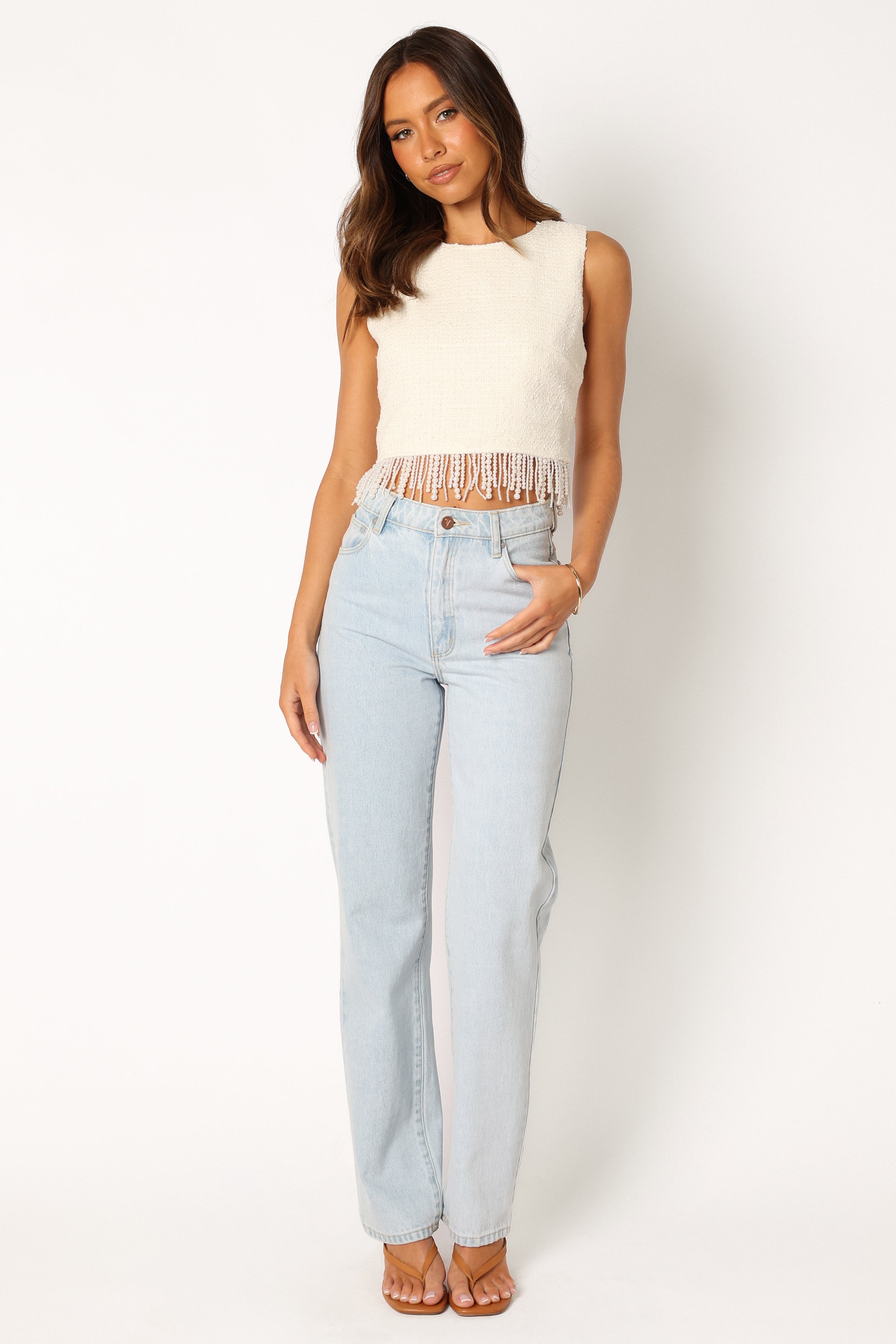 TOPS @Milana Top - Cream