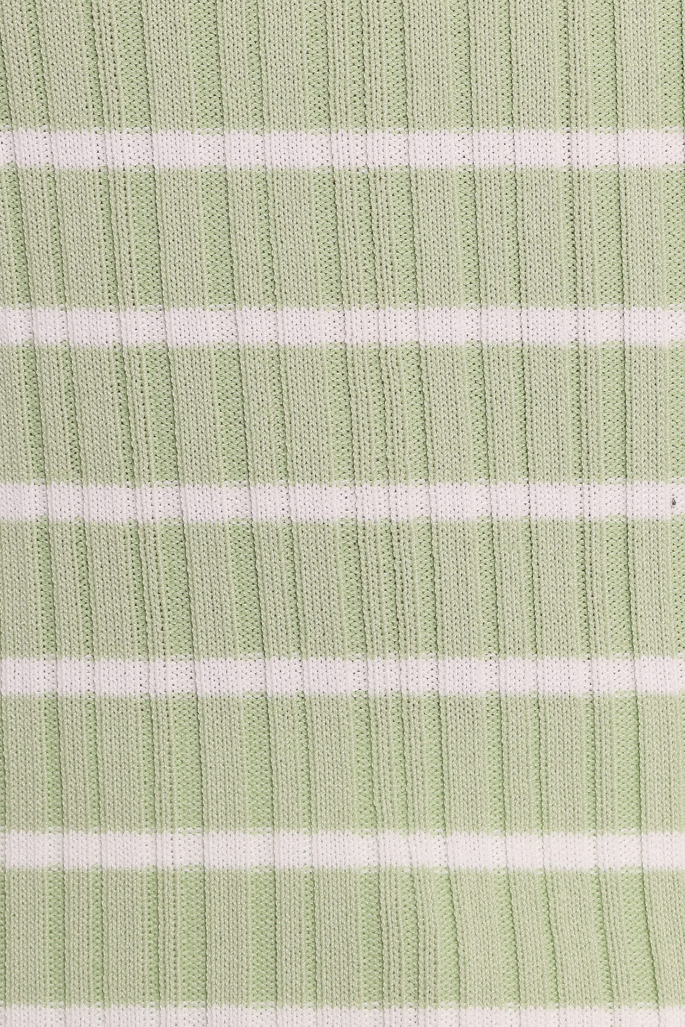 TOPS Milla Knit Top - Sage Stripe