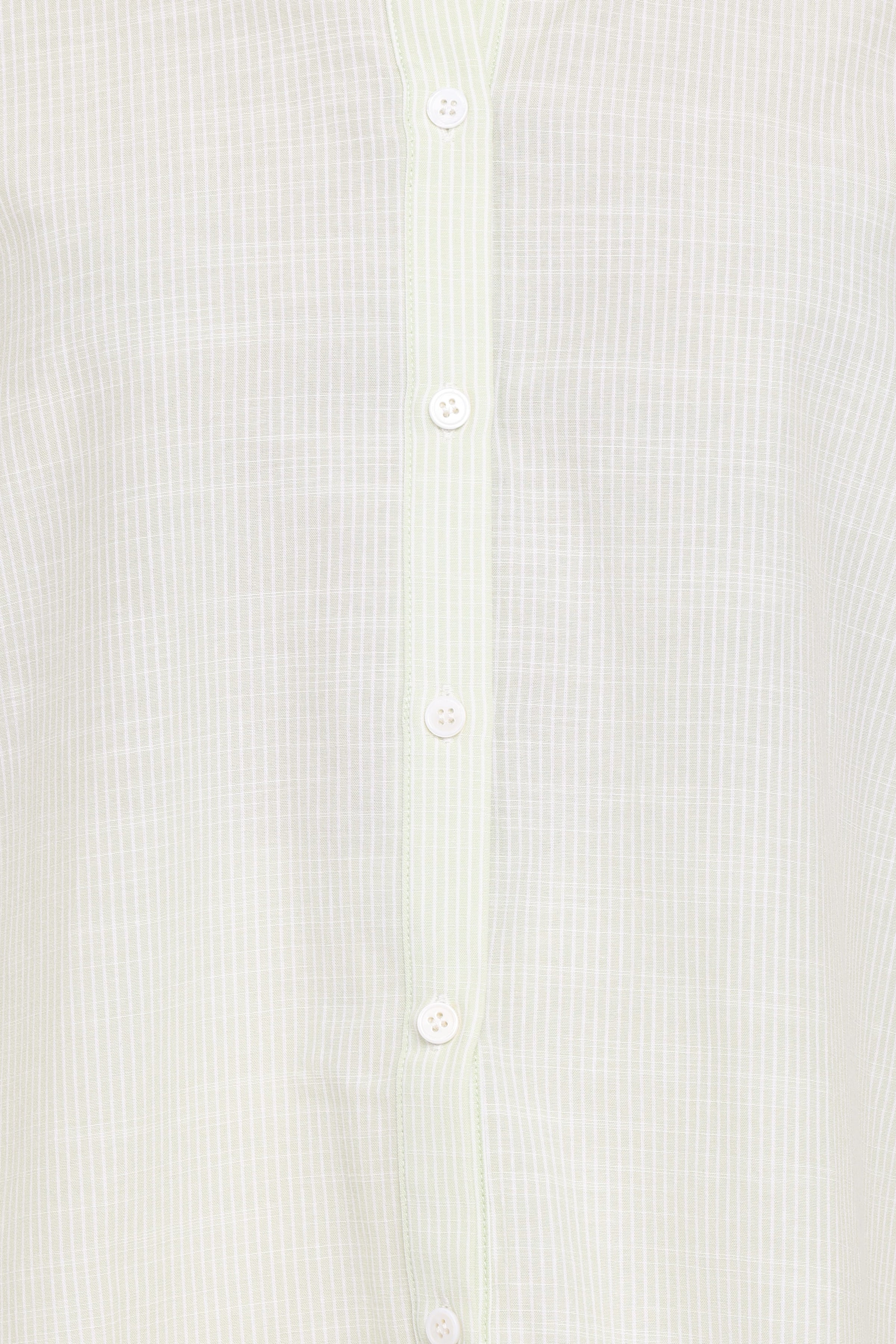 TOPS Murphy Button Up Long Sleeve Top - Olive Stripe