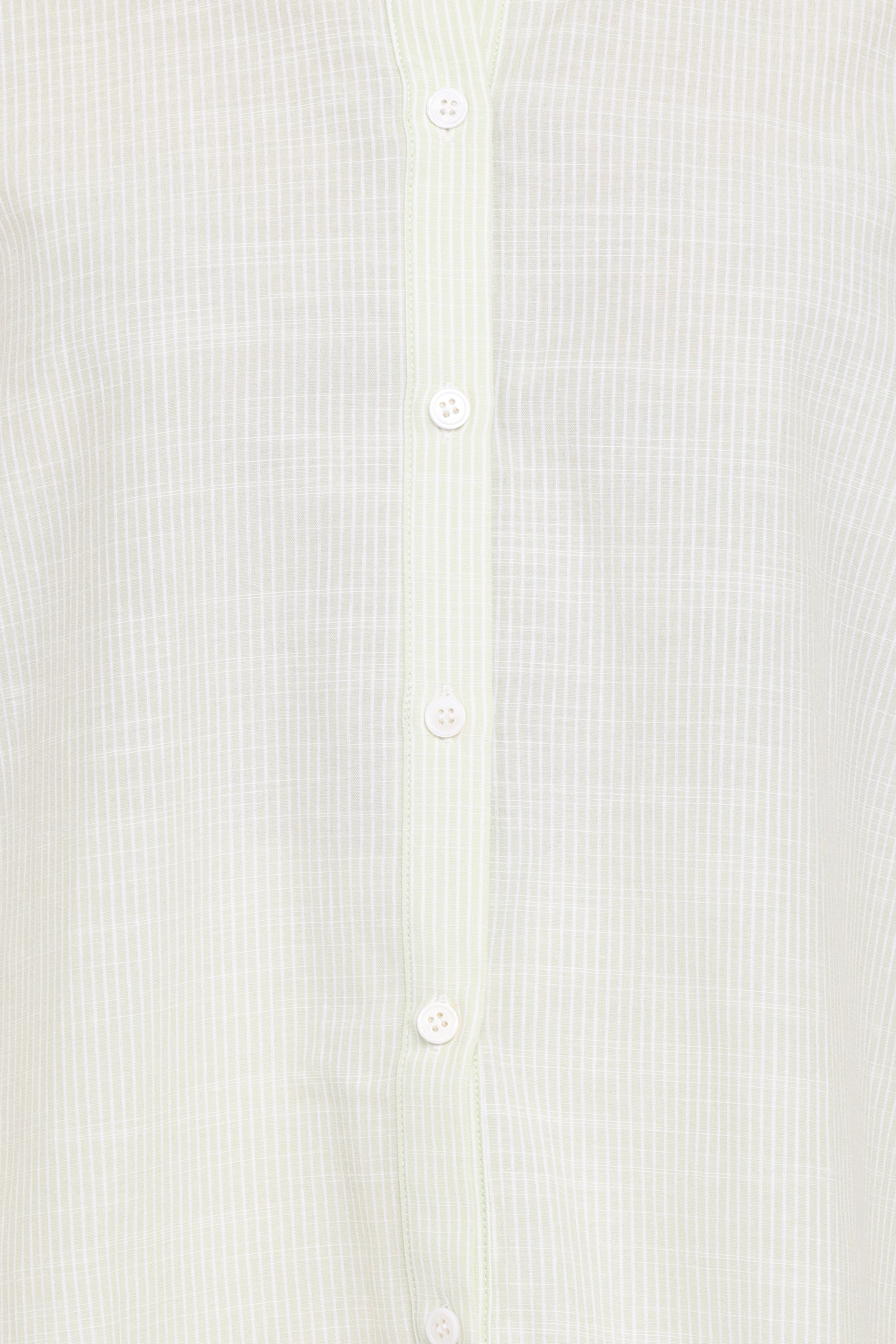 TOPS Murphy Button Up Long Sleeve Top - Olive Stripe